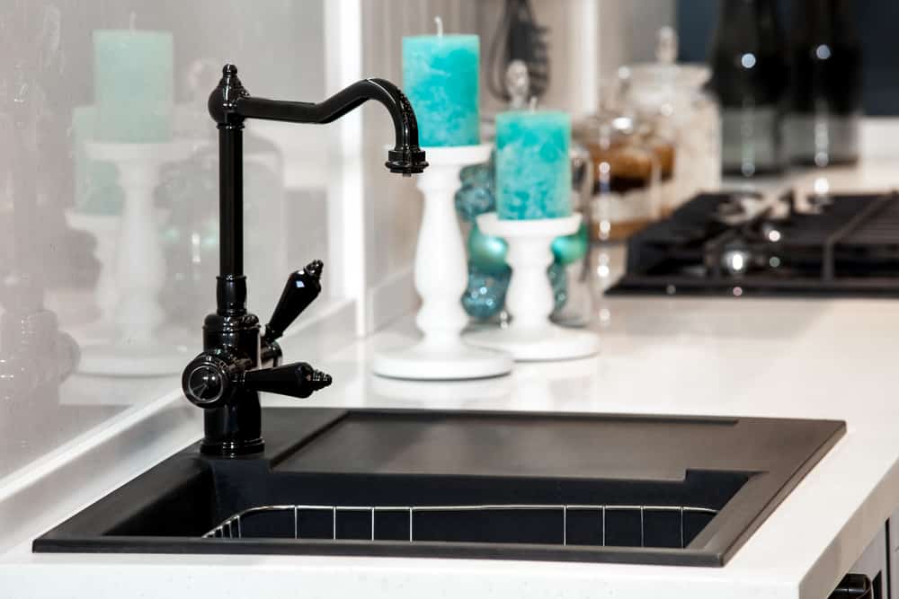 Black Kitchen Faucet