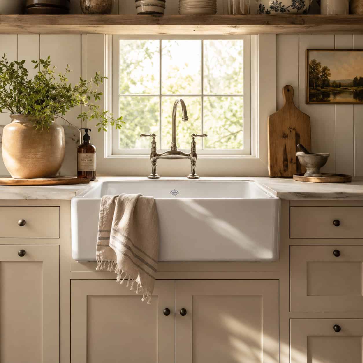 Apron-Front Farmhouse Sink