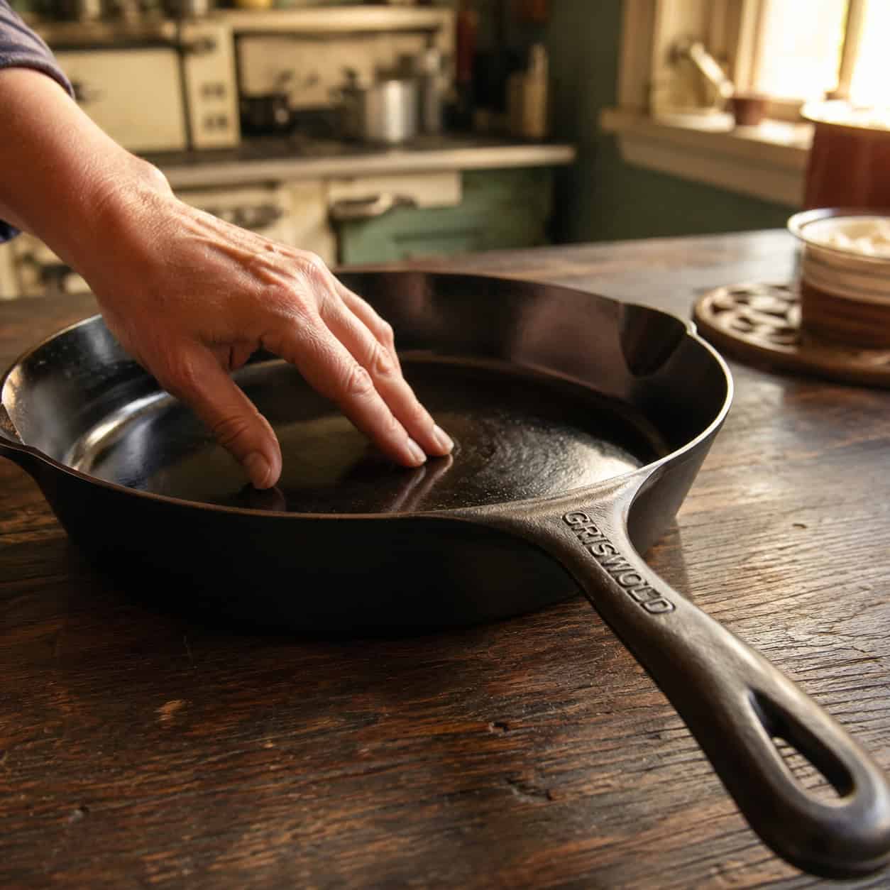Griswold & Wagner Cast Iron Skillet