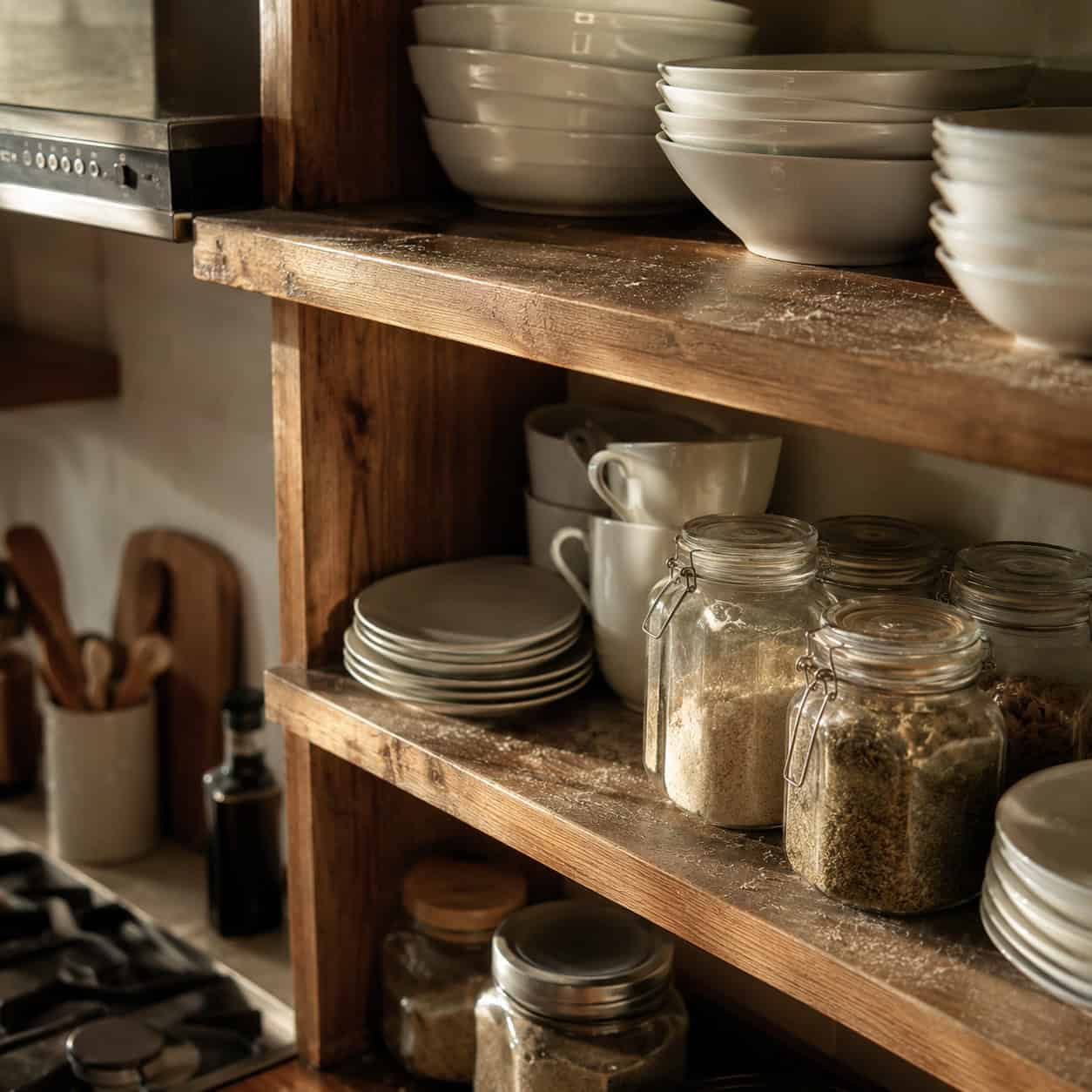 Open Shelving
