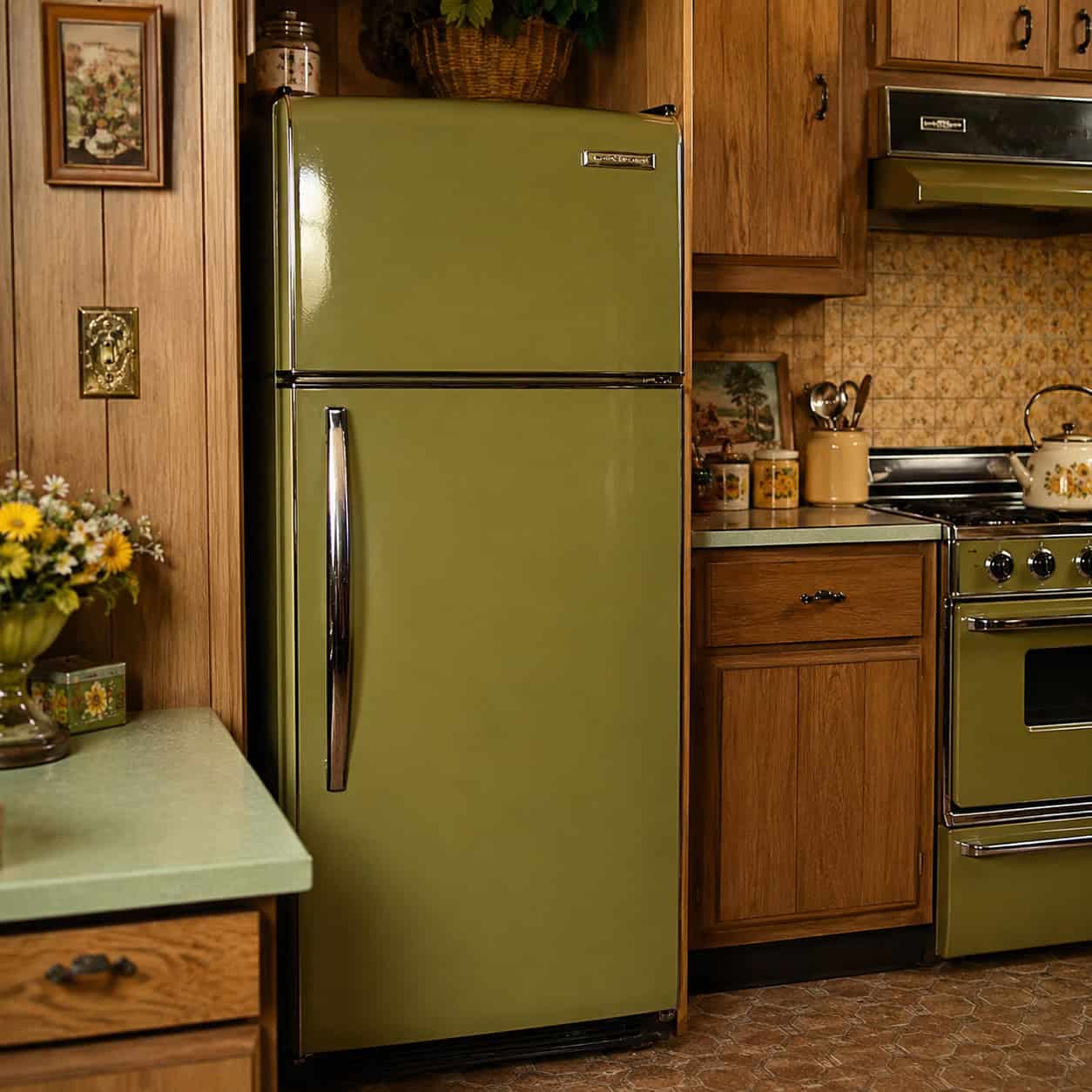 The Avocado Green Refrigerator