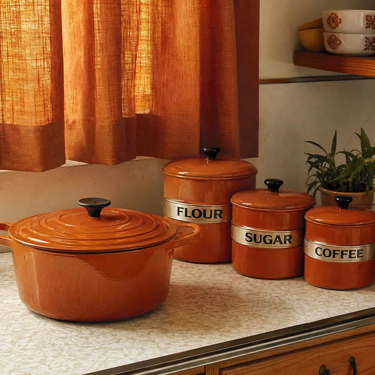 Burnt Orange Accents