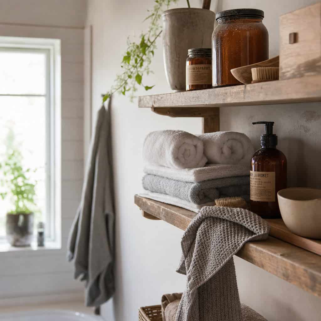 Open Shelving Instead of Cabinets