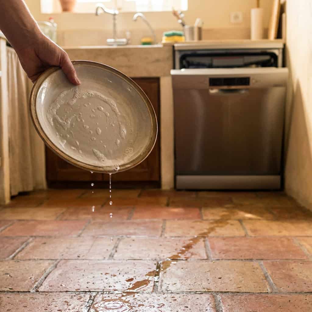 Putting the Dishwasher Across the Room