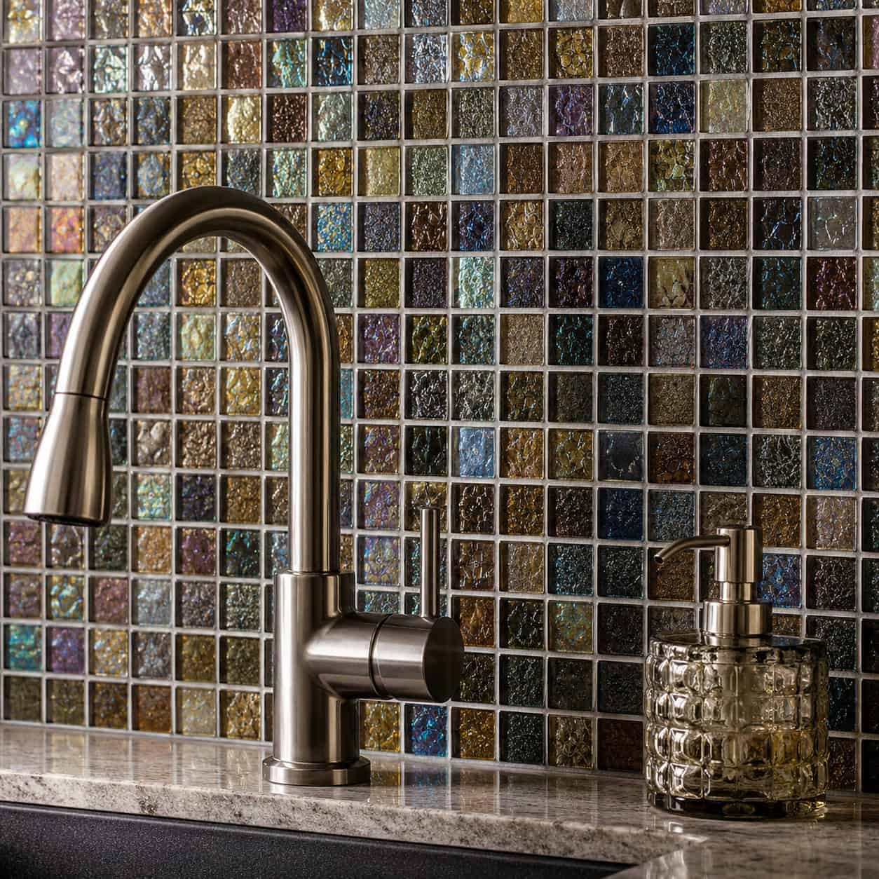 Glass Mosaic Backsplash