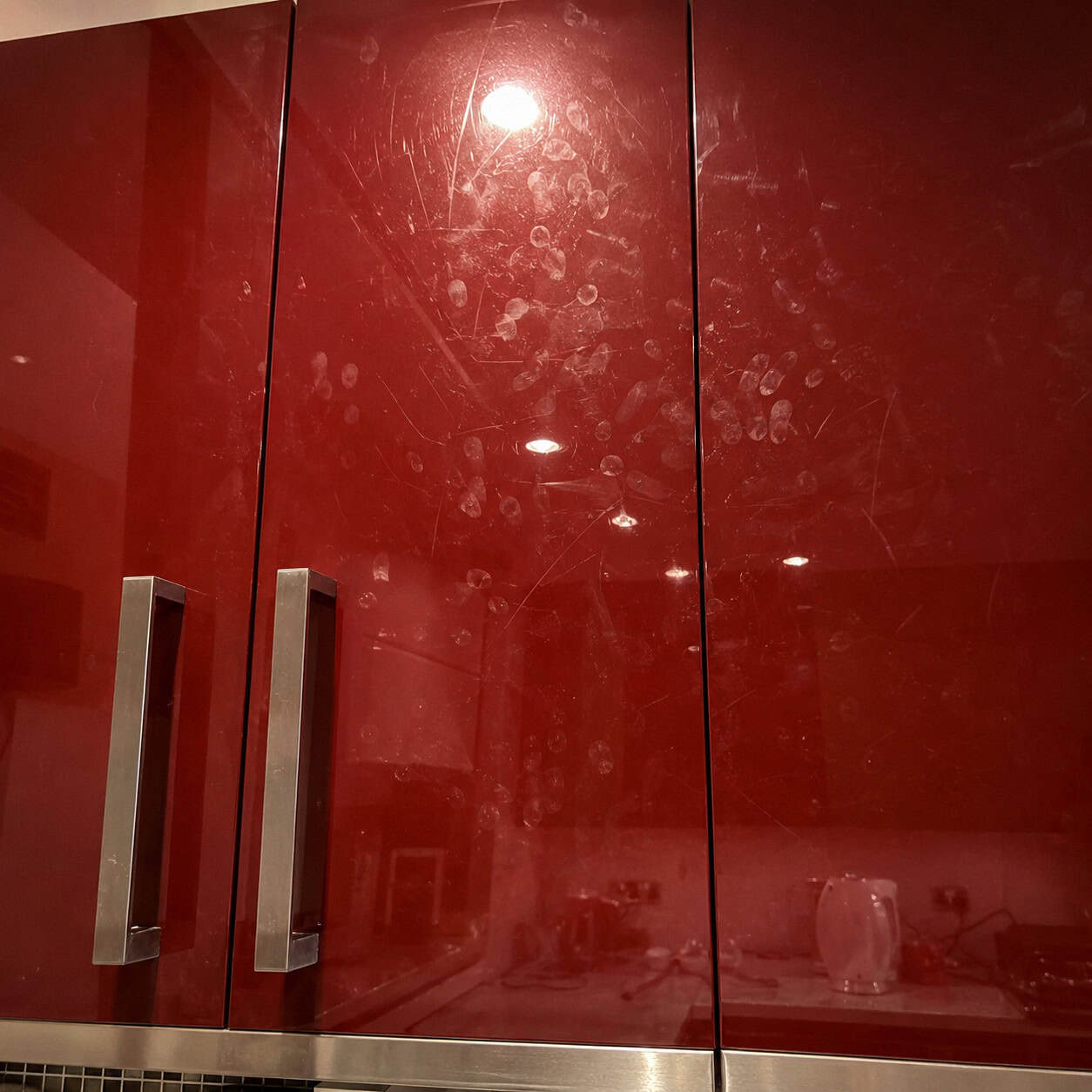 High-Gloss Cabinets