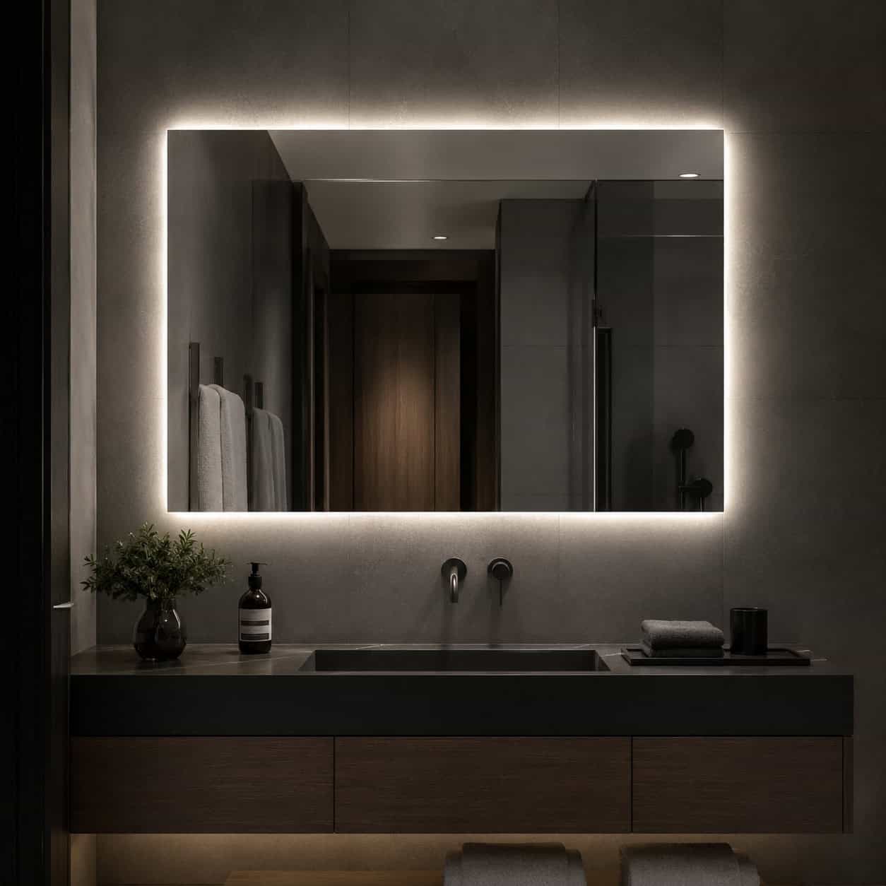 The Backlit LED Mirror