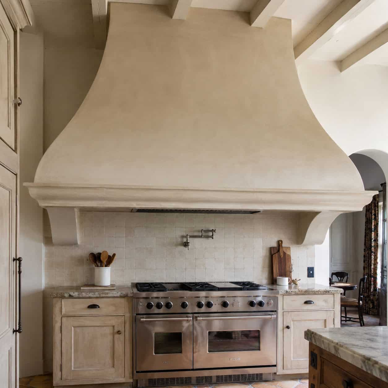 The oversized statement range hood