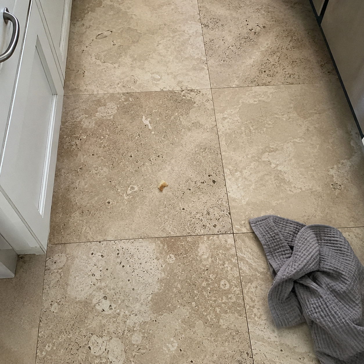 Travertine tile floors