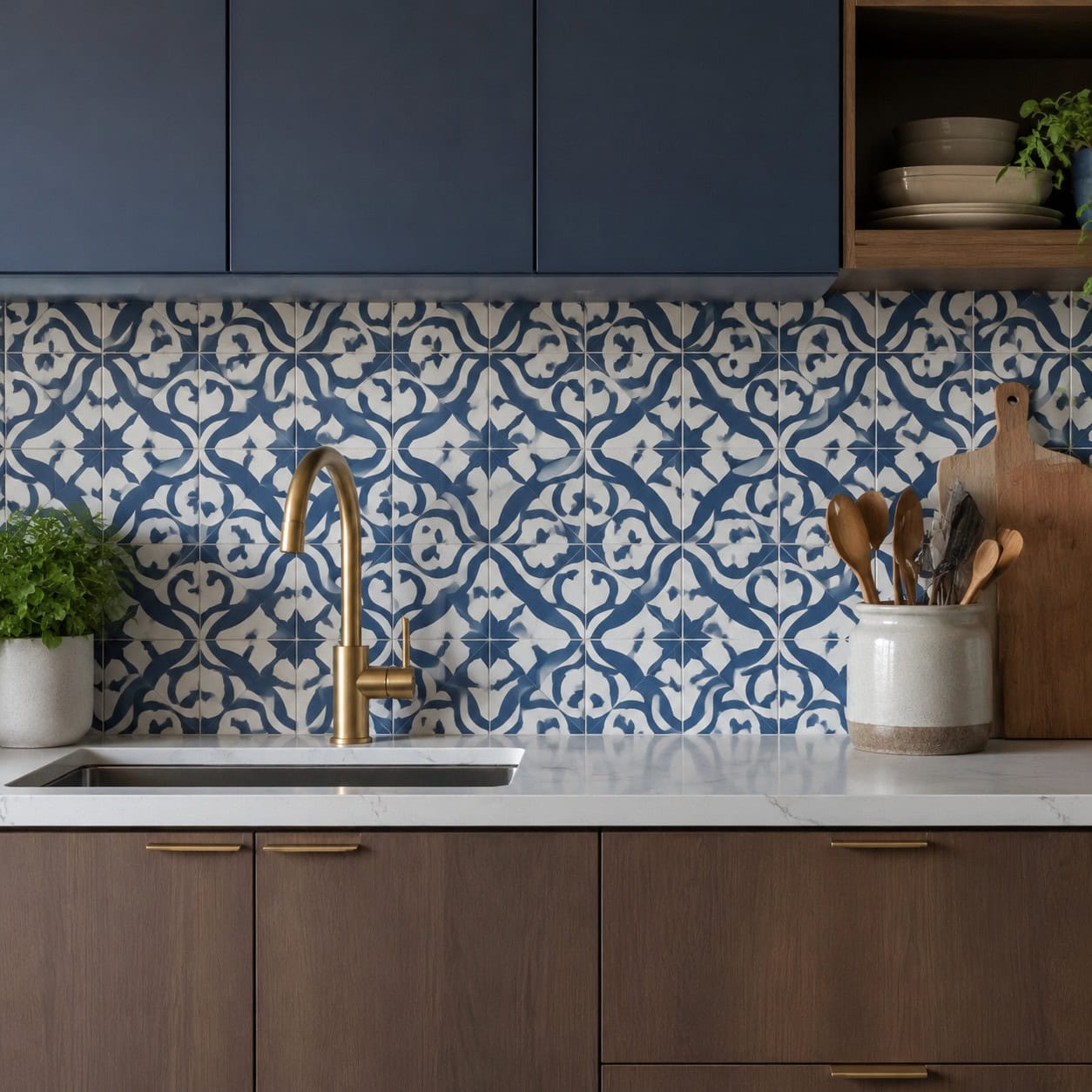 The Bold Statement Backsplash