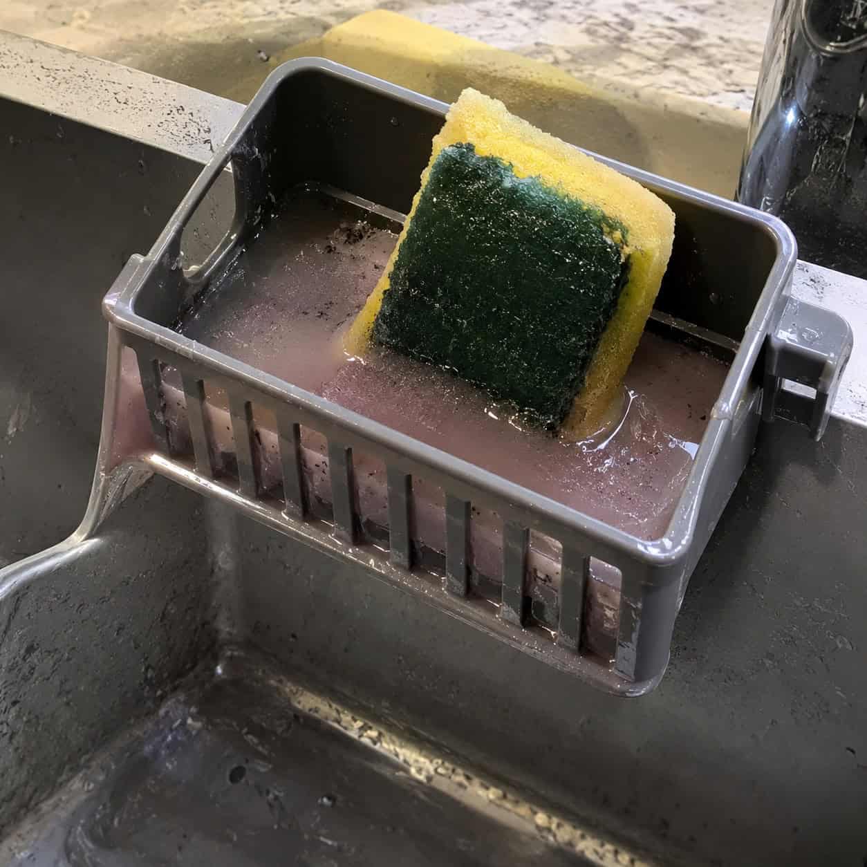 The Sponge Caddy or Sink-Side Holder