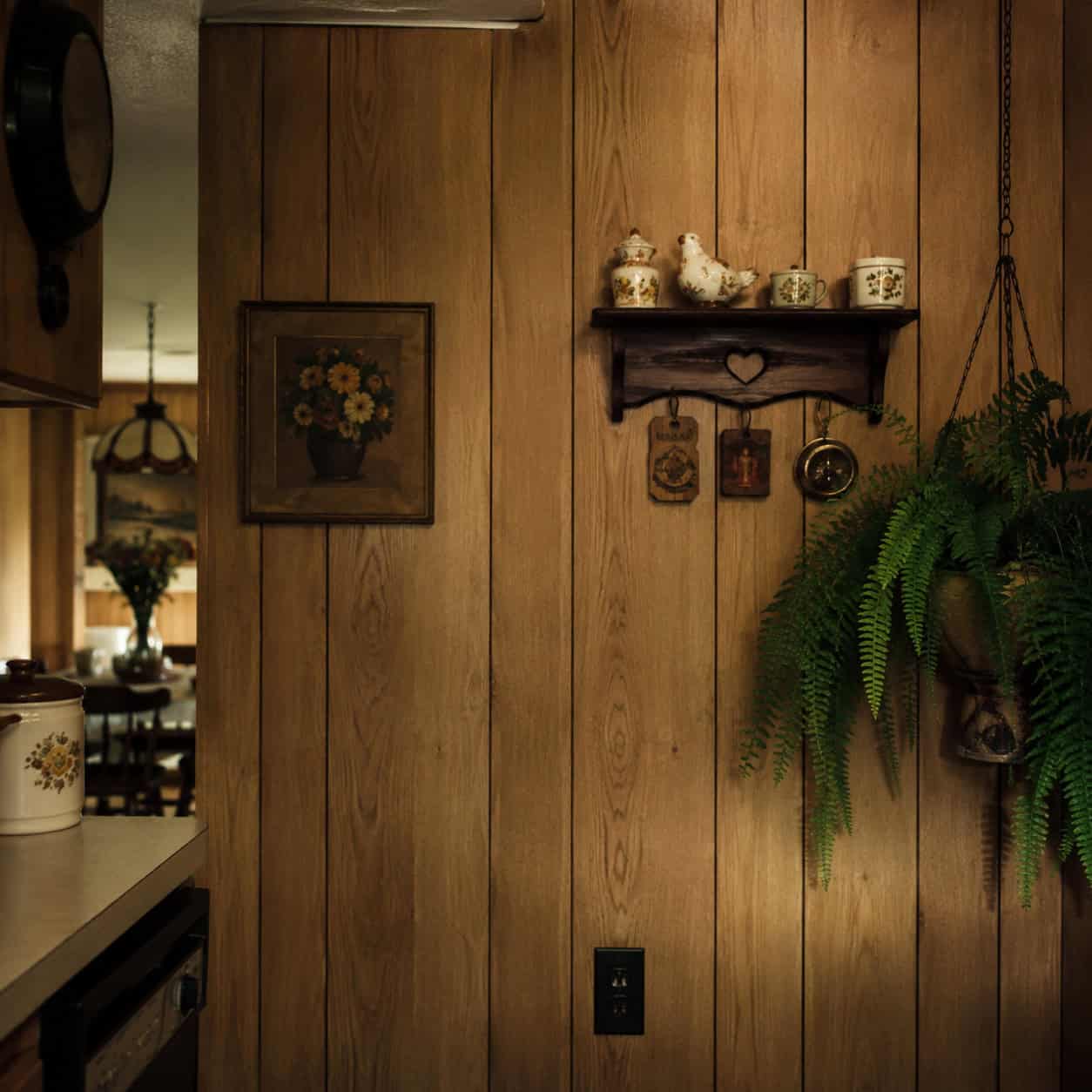 Wood-Paneled Walls