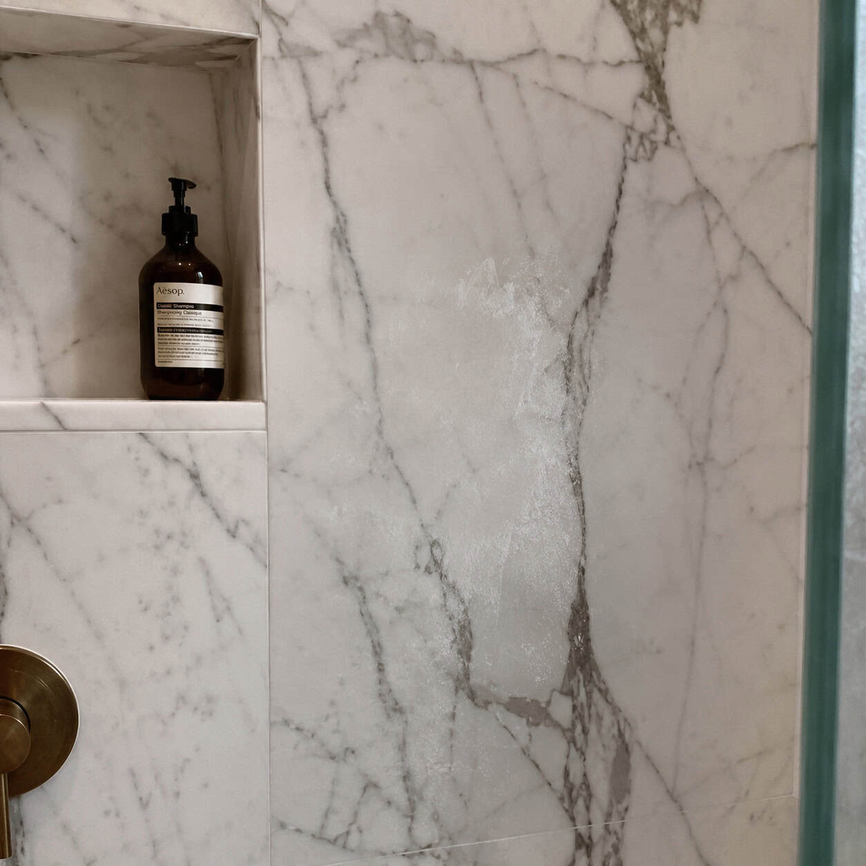 Natural-Stone (Marble) Shower Surrounds