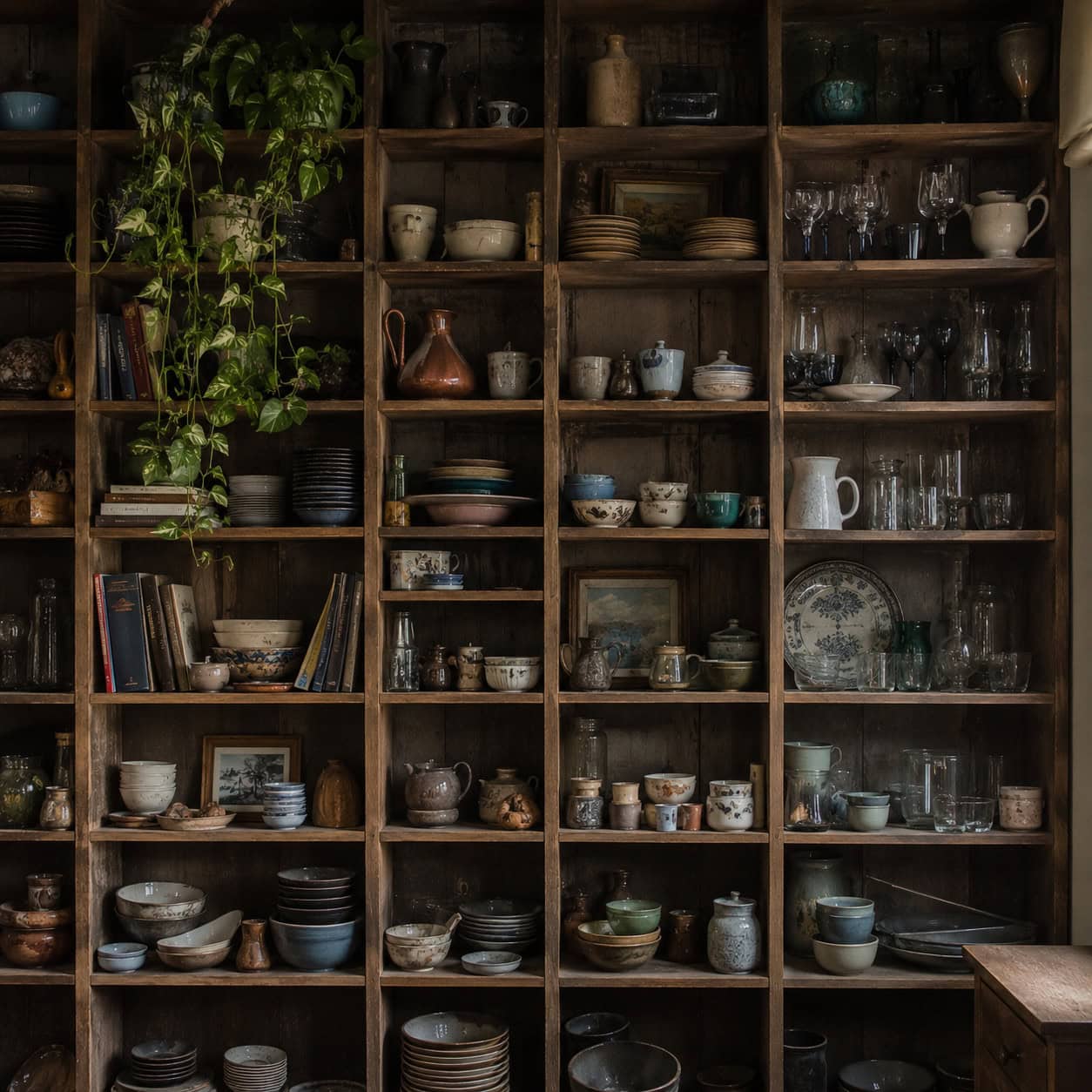 Open Shelving Overload