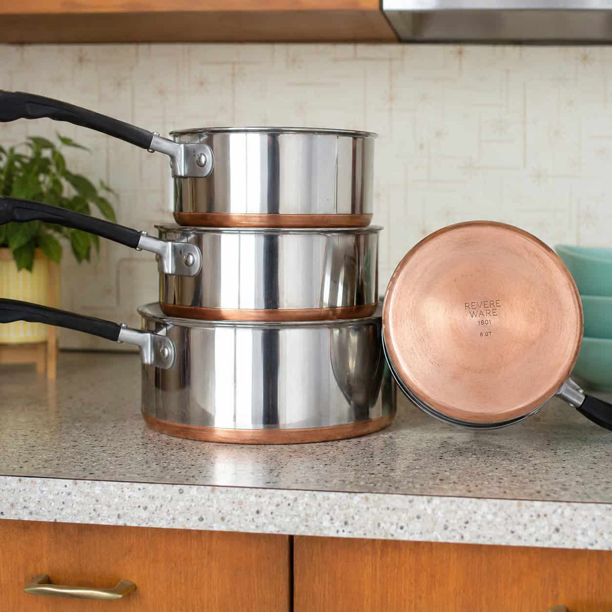 Revere Ware Copper-Bottom Cookware