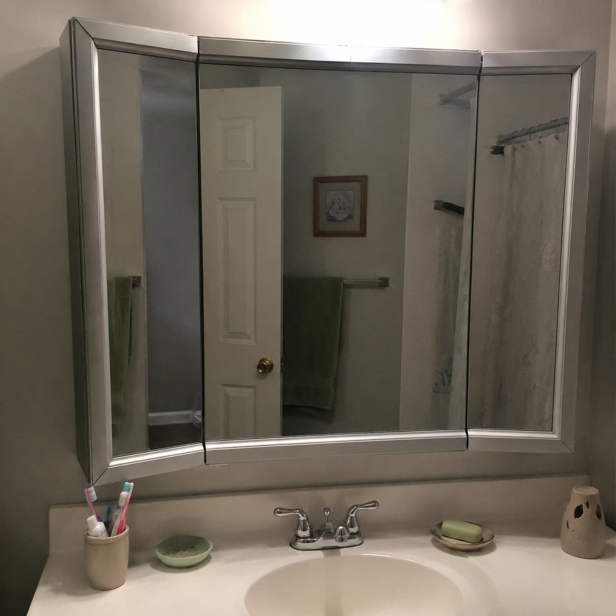 The Framed or Tri-Fold Medicine Cabinet Mirror