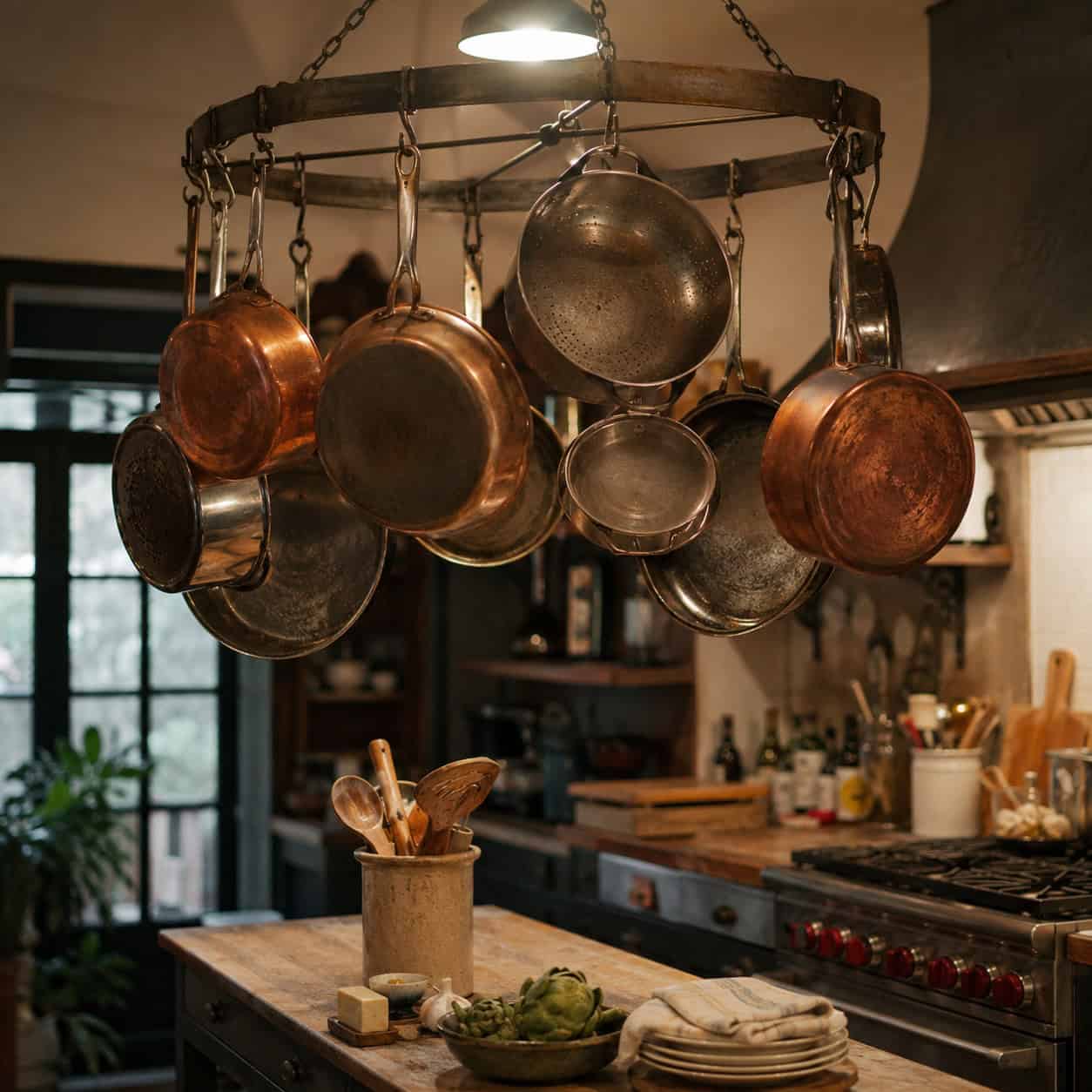 Hanging pot racks