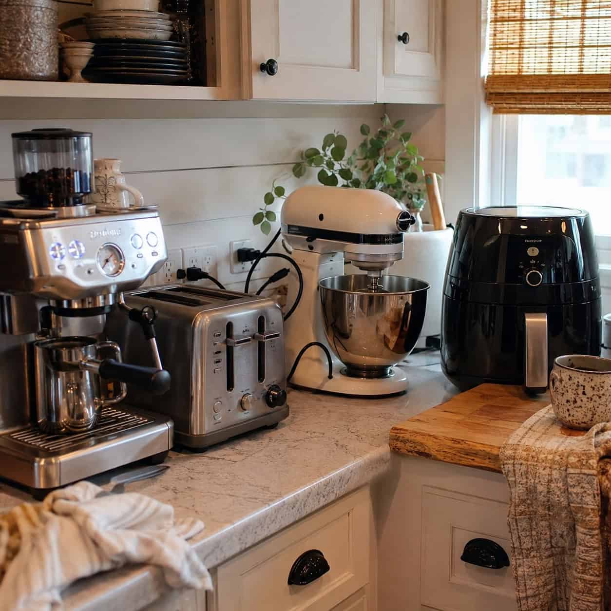 The Everything-on-Display Coffee and Appliance Station