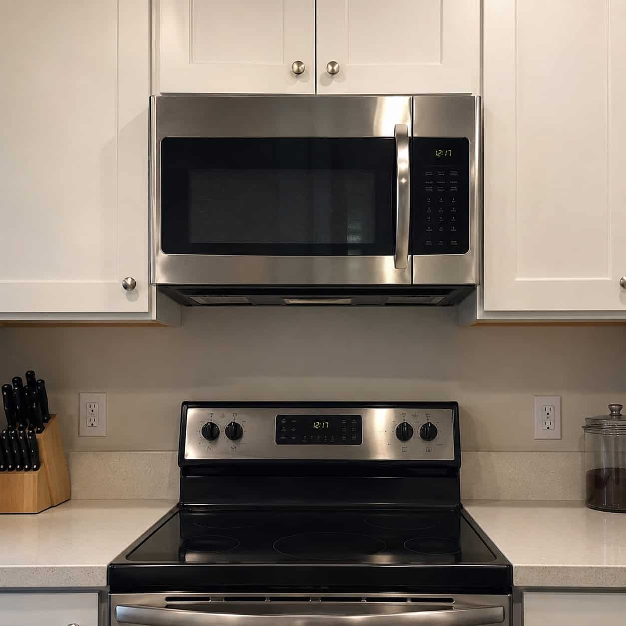 The over-the-range microwave