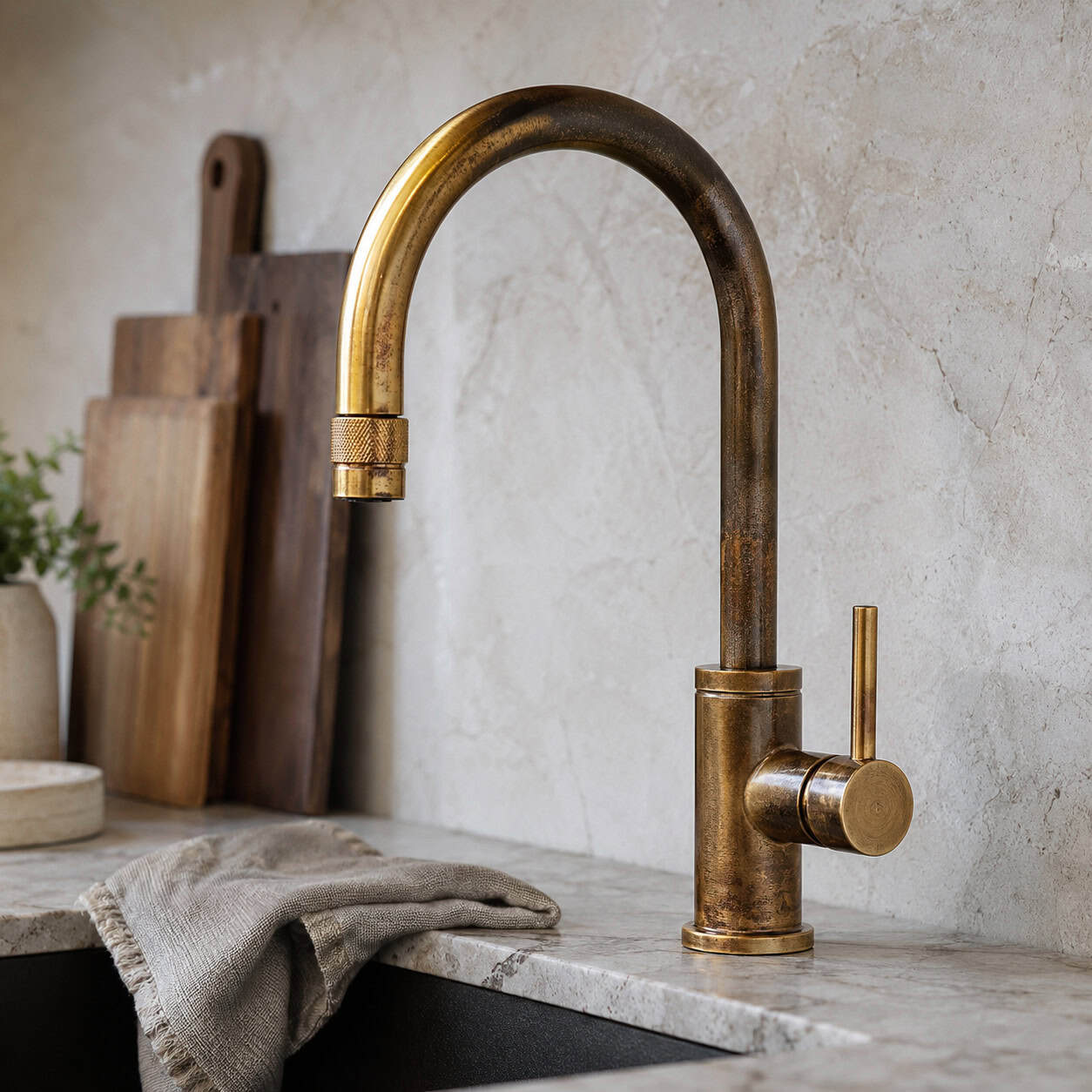 Unlacquered Brass Fixtures