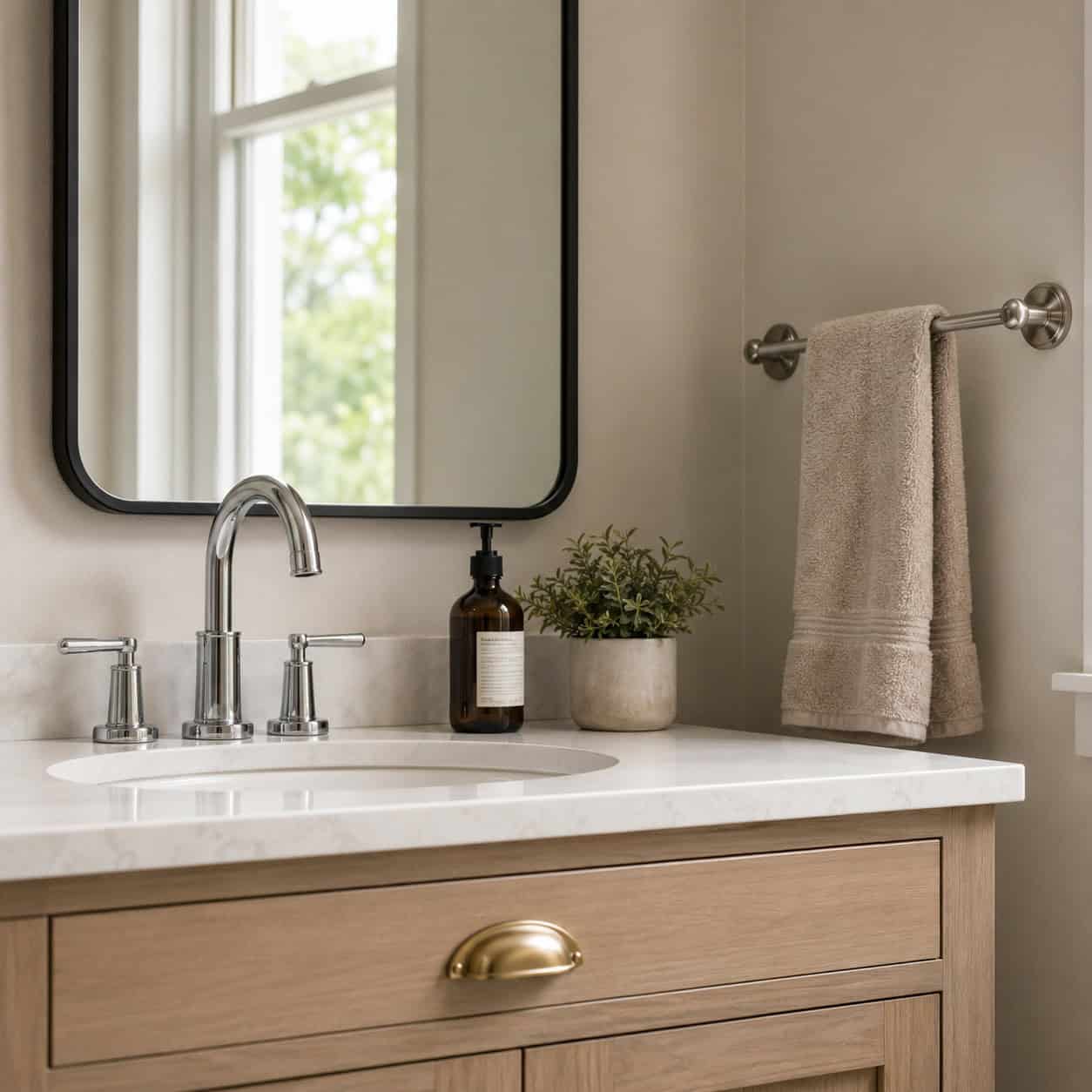 Mismatched or Tarnished Hardware Finishes