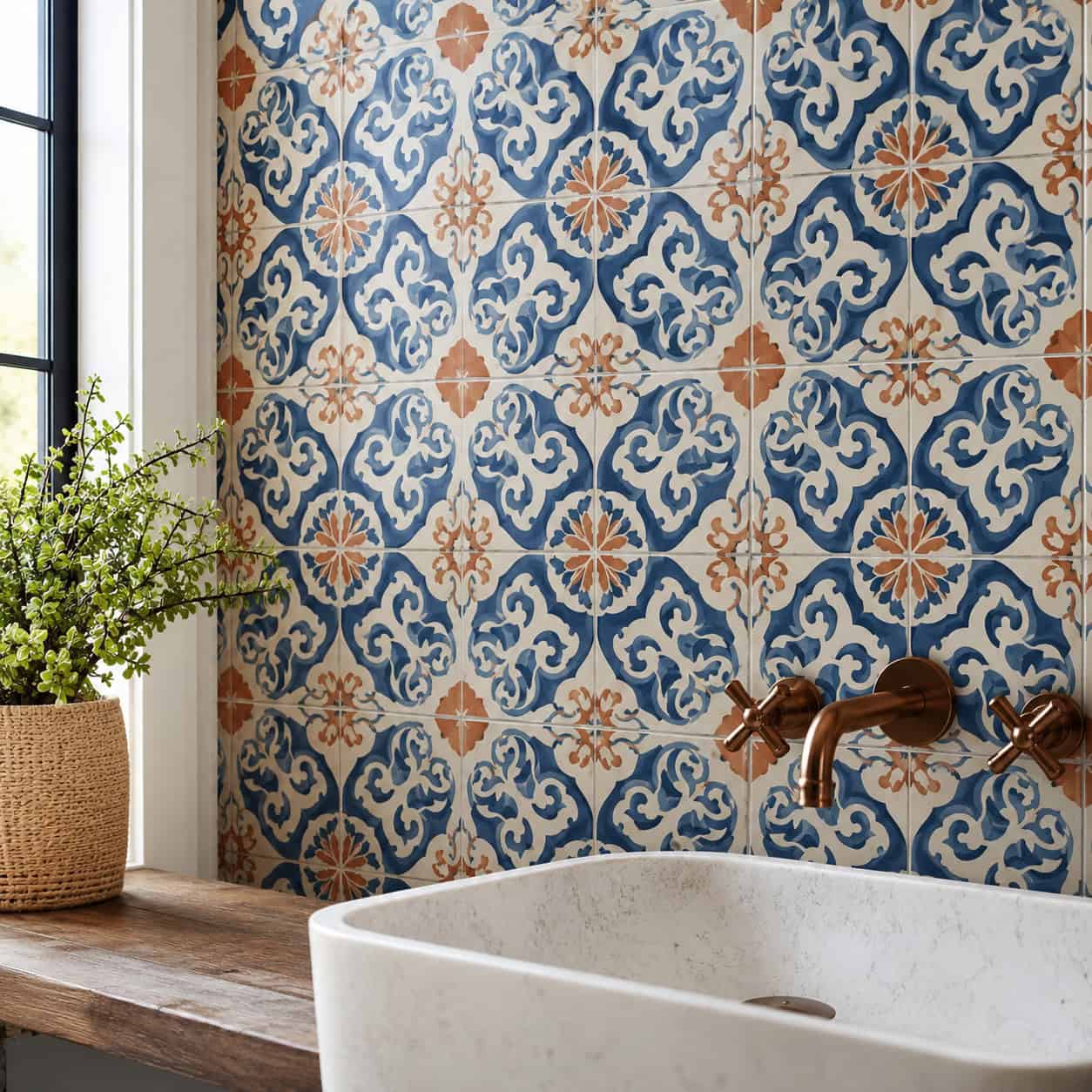 Bold Patterned 'Hero' Tile