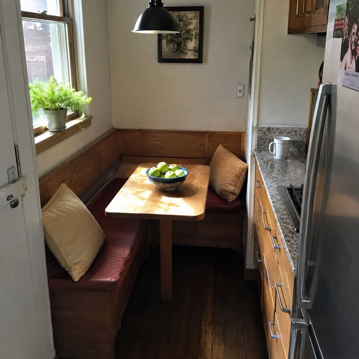 Carving Out a Breakfast Nook