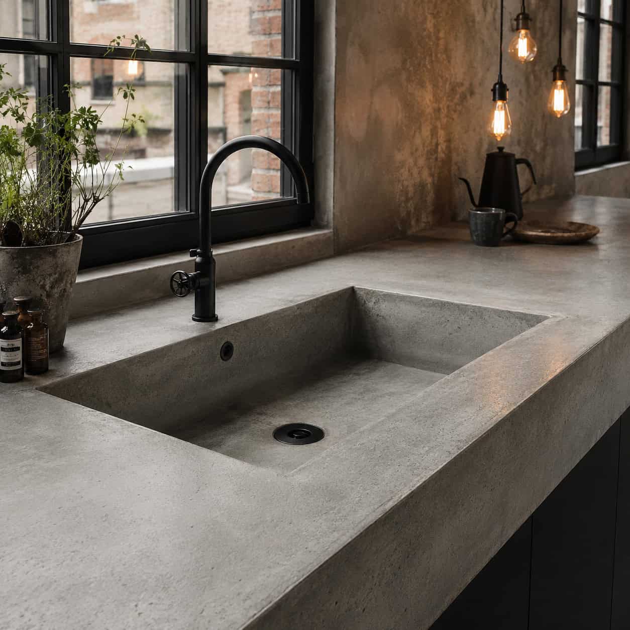 Concrete Sink