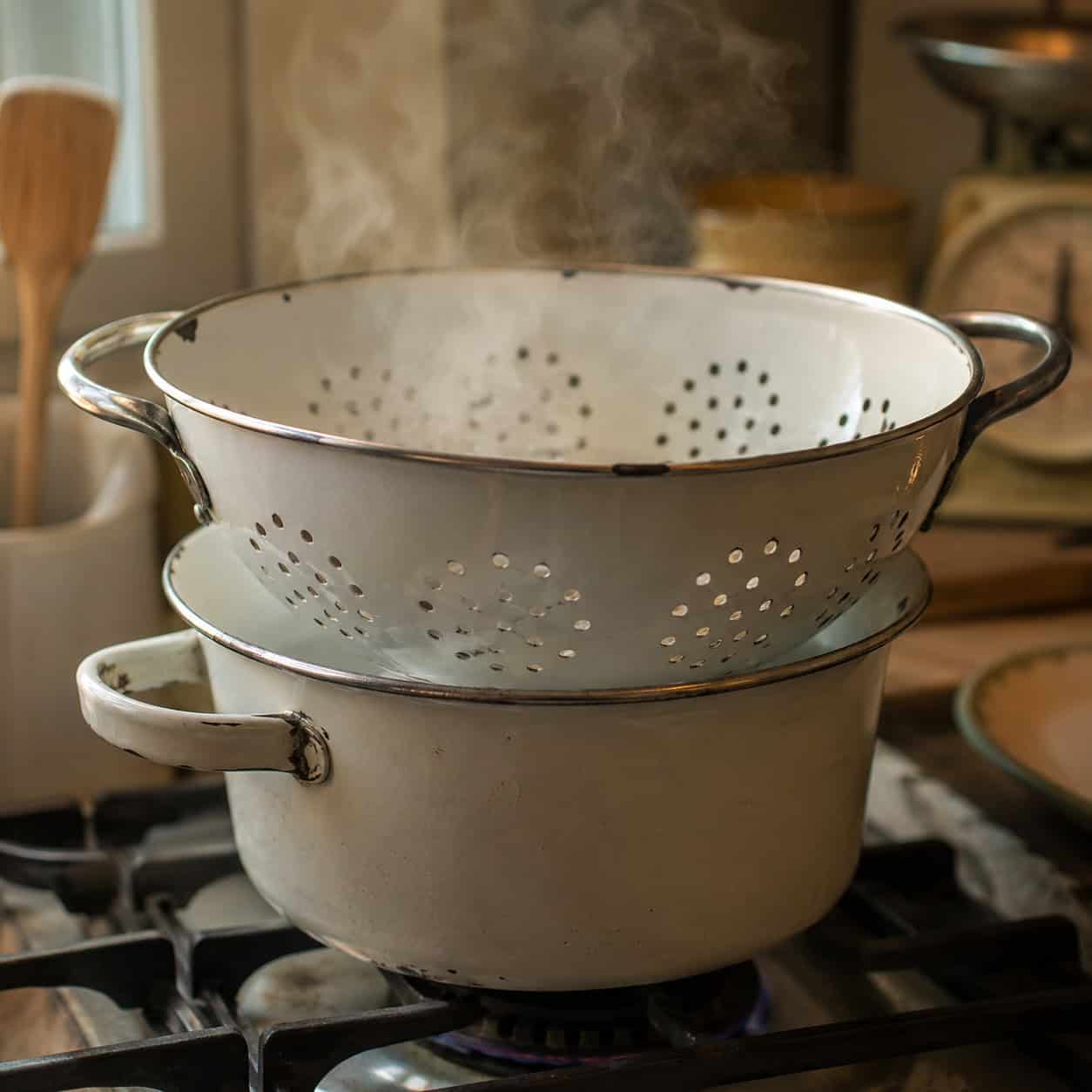 Enamel & Metal Colander