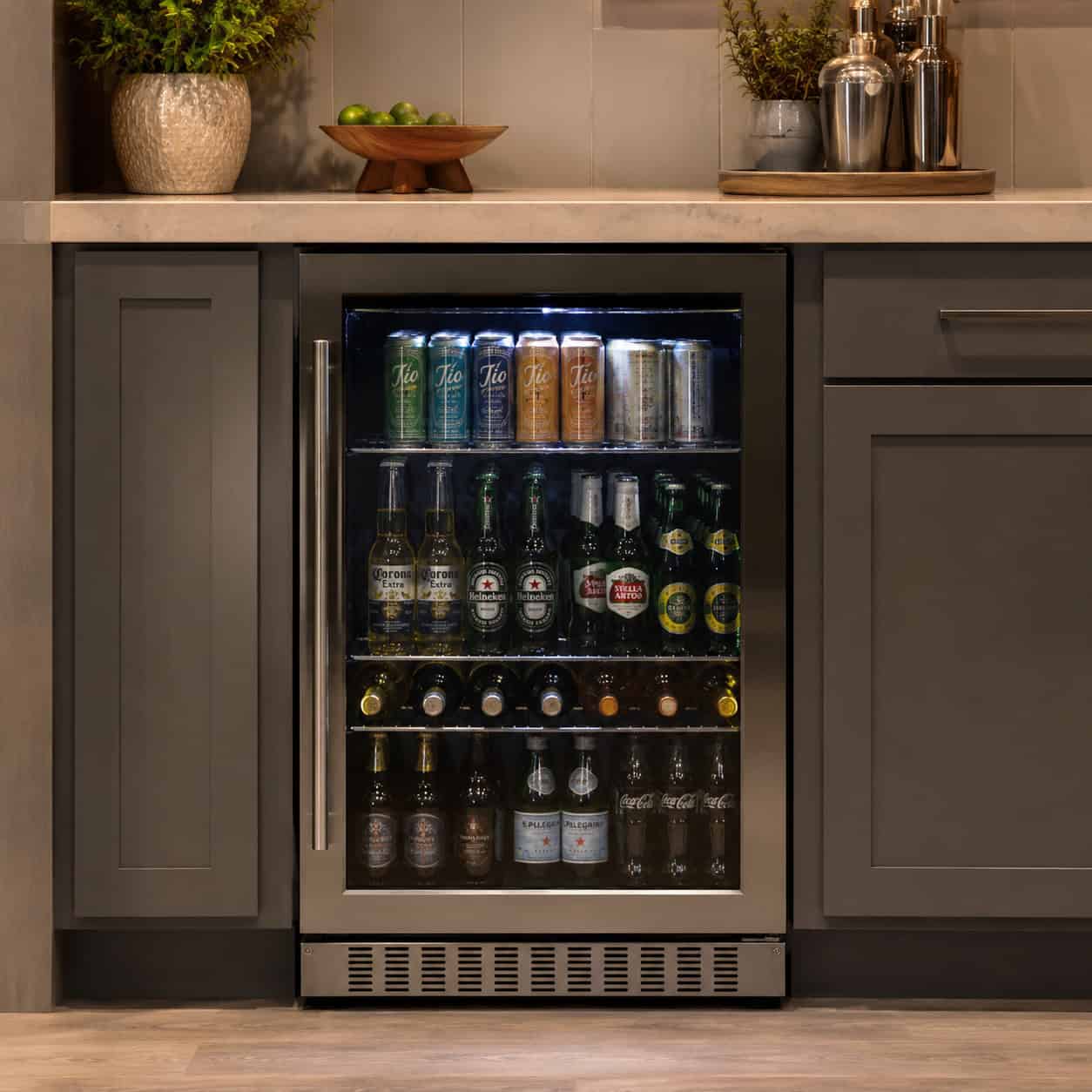 The Built-In Wine or Beverage Fridge