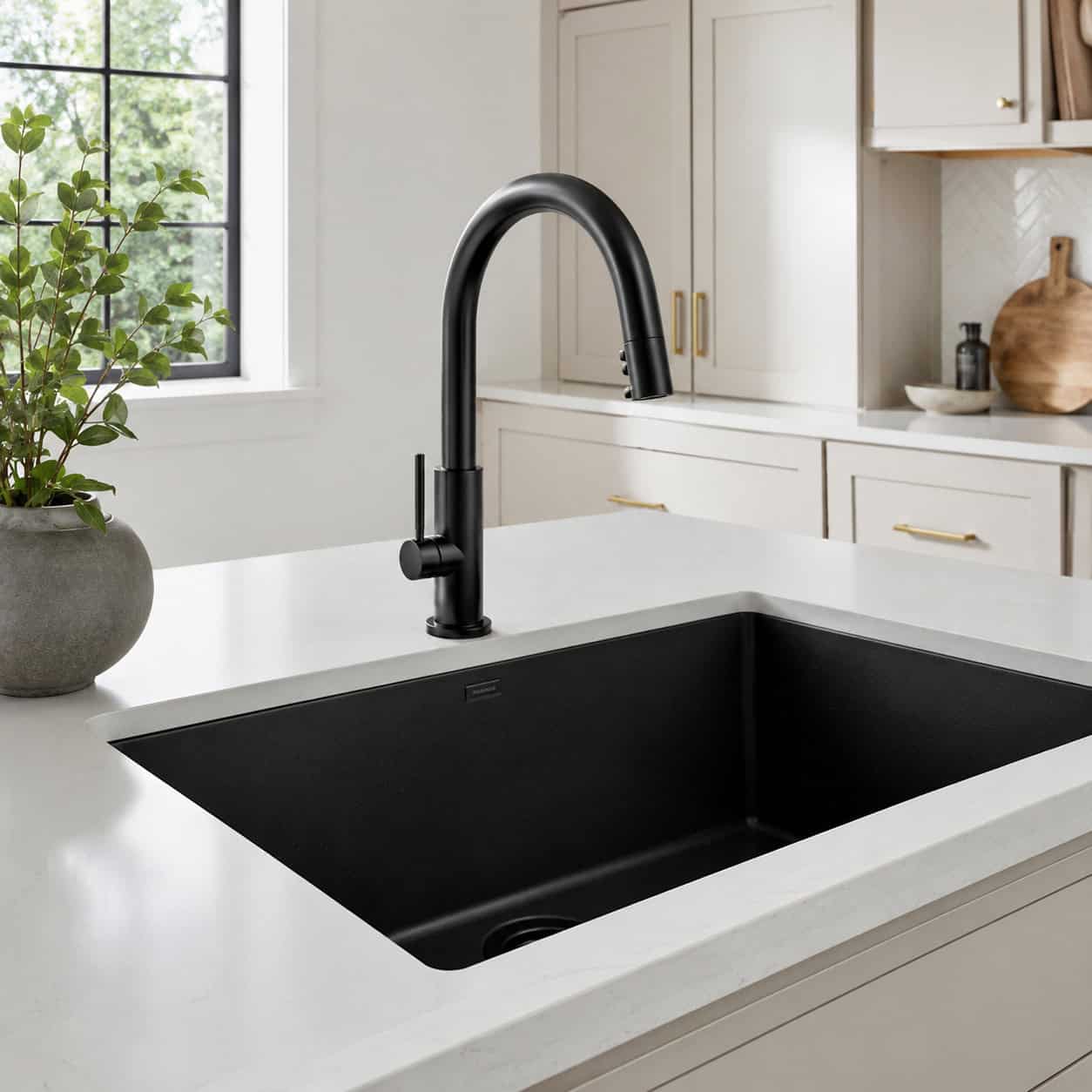 Matte Black Sink