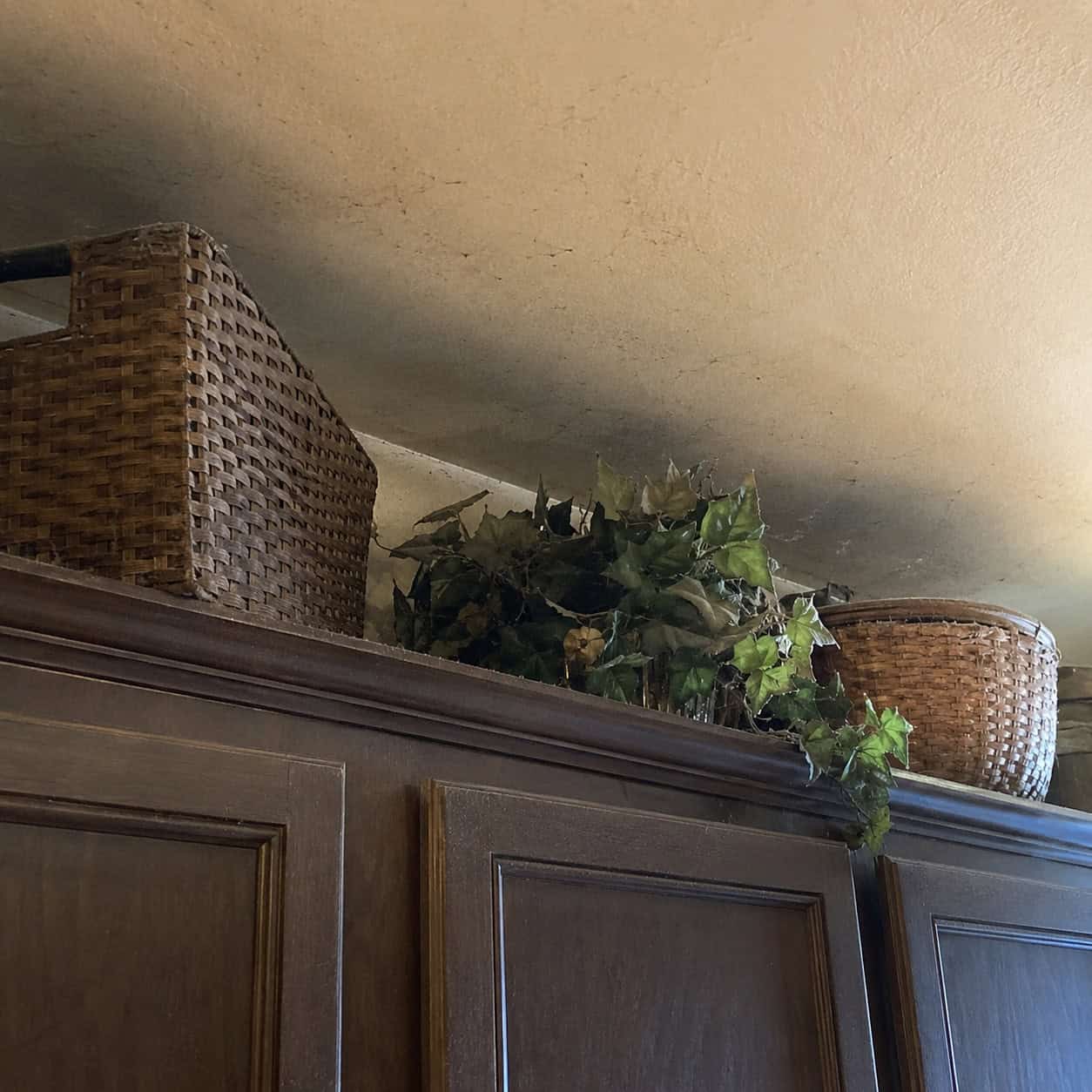 The Gap Above the Cabinets