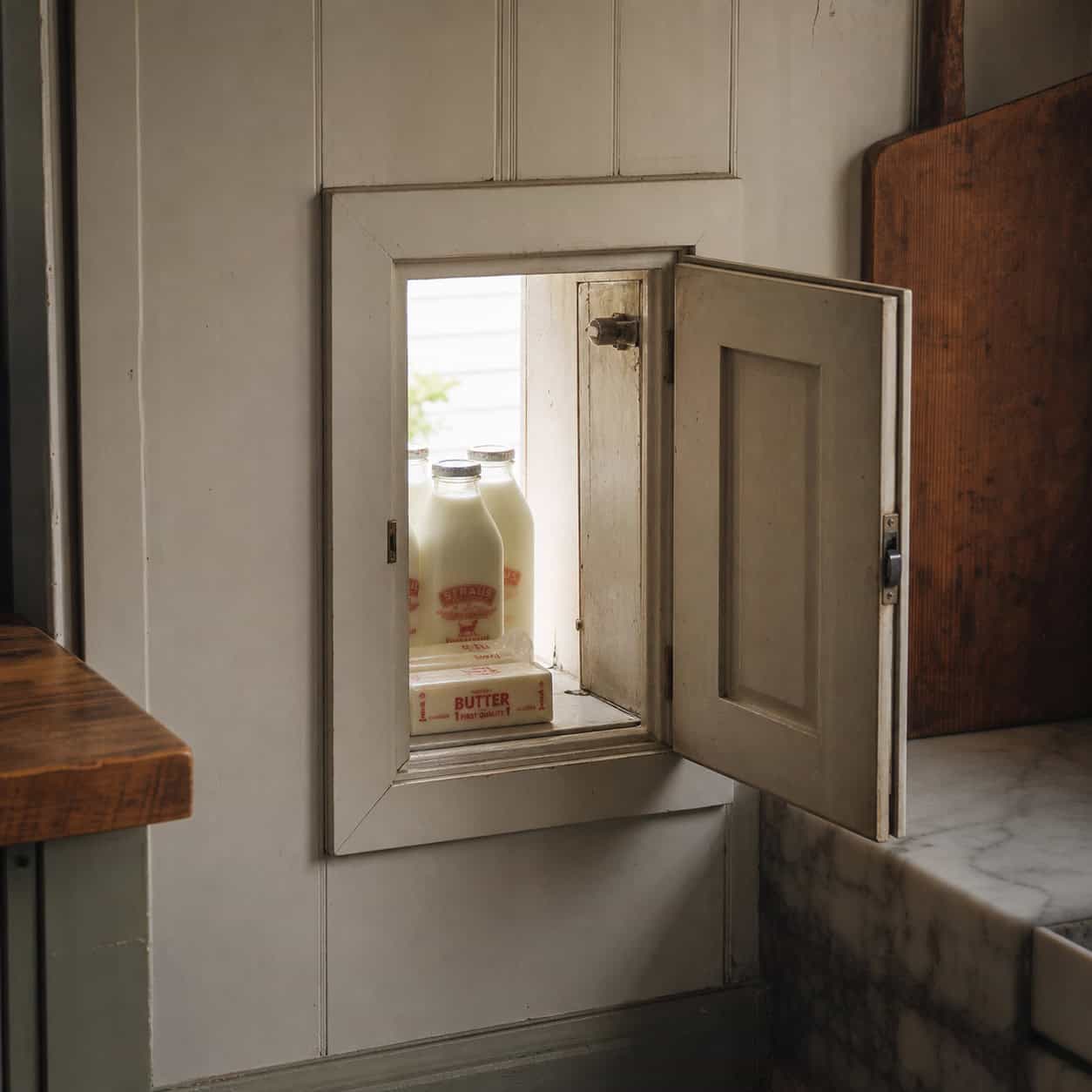 The milk door