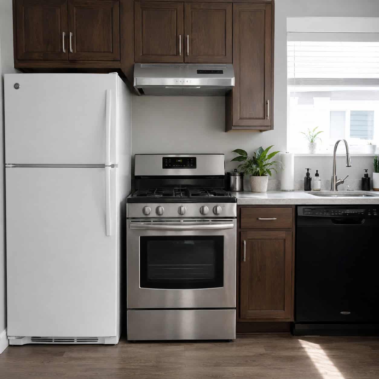 A Fridge, Range and Dishwasher That Don't Match