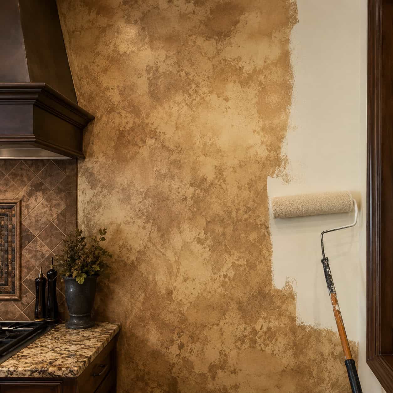 Faux-Finish and Textured Walls
