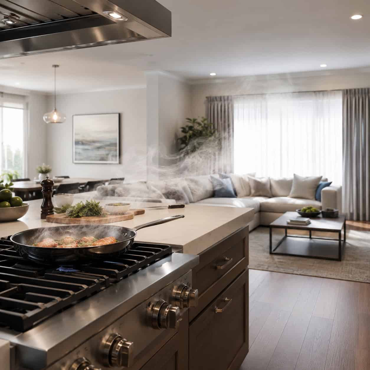 The Fully Open-Concept Kitchen