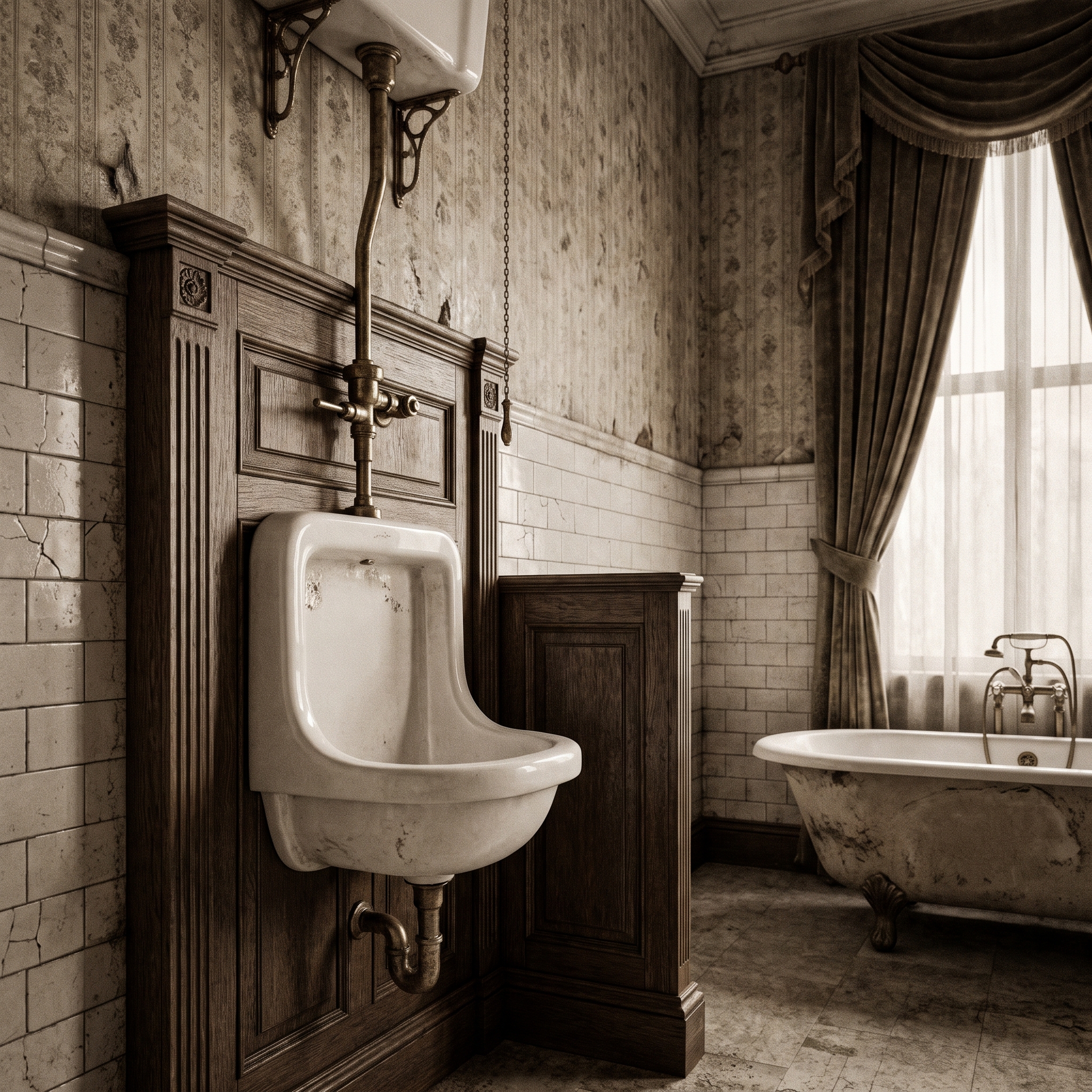 Antique Residential Urinal
