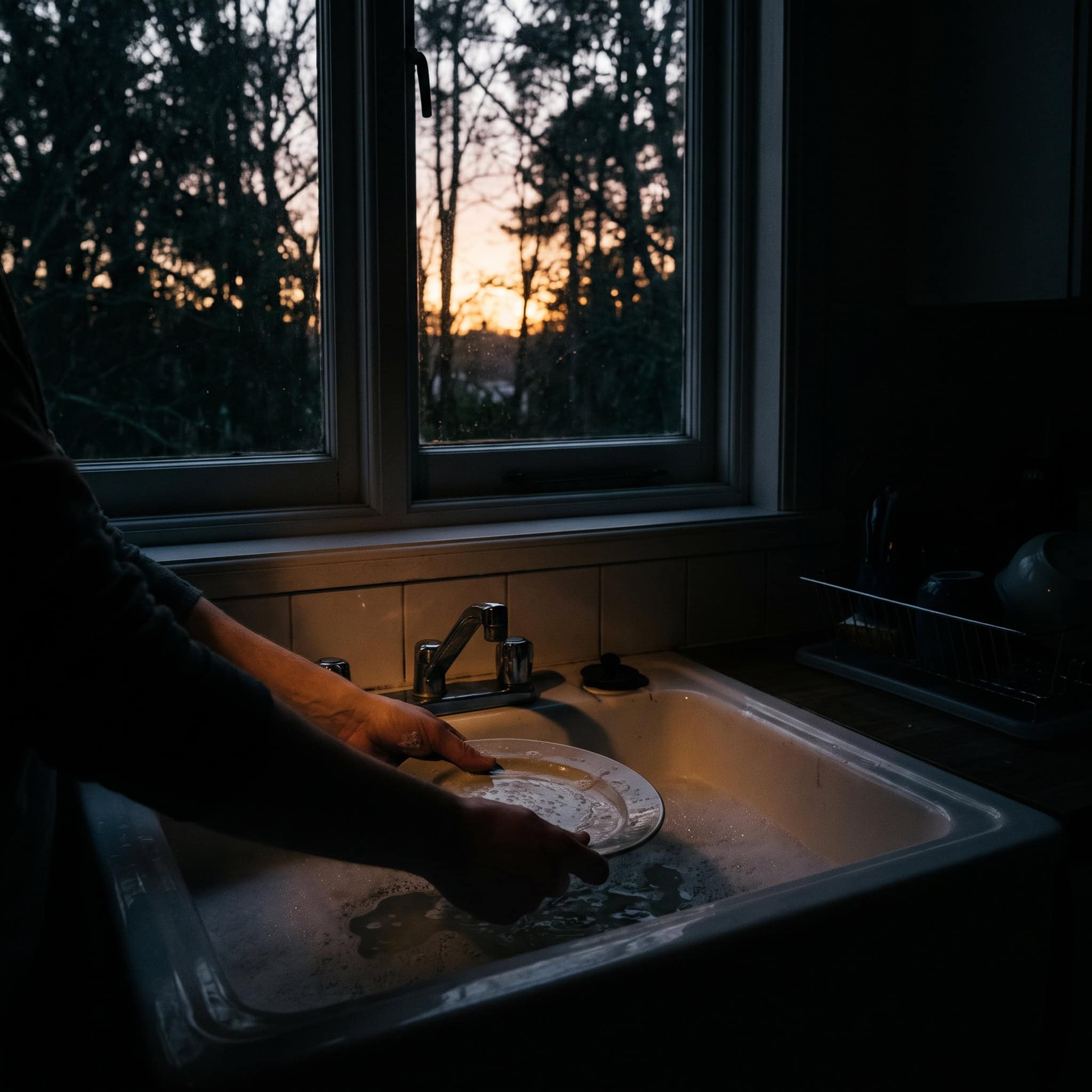 Lighting the Sink From Behind (or Not at All)