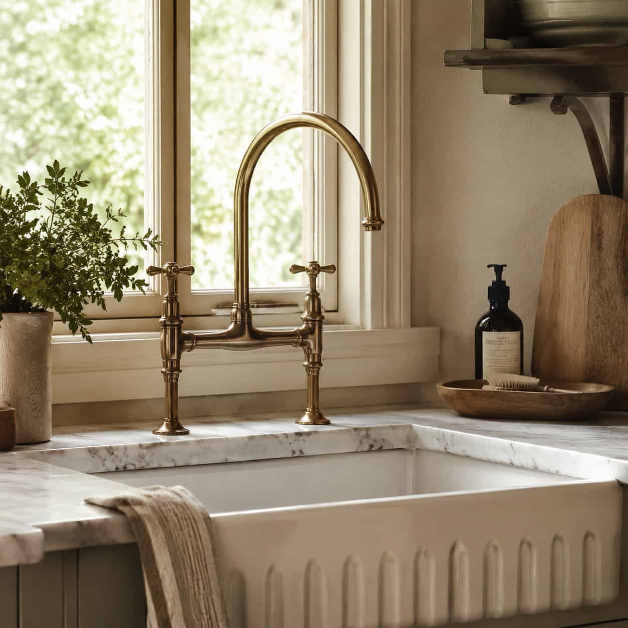 The Gooseneck Bridge Faucet — Actually Safe