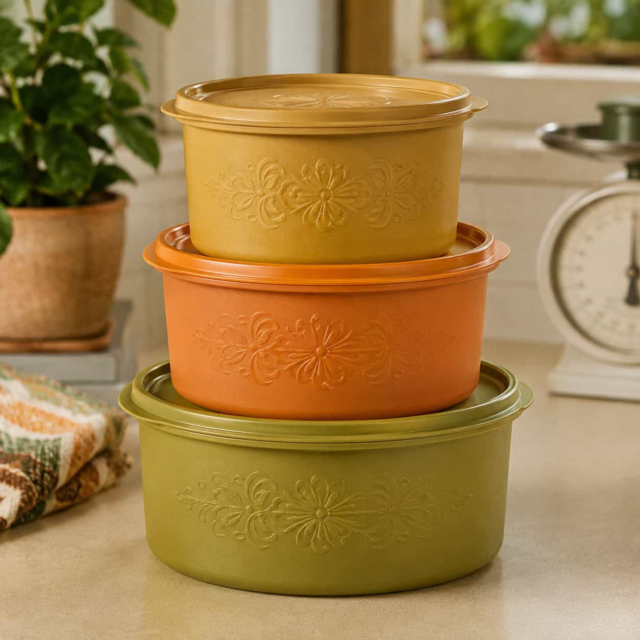 Tupperware Nesting Canisters