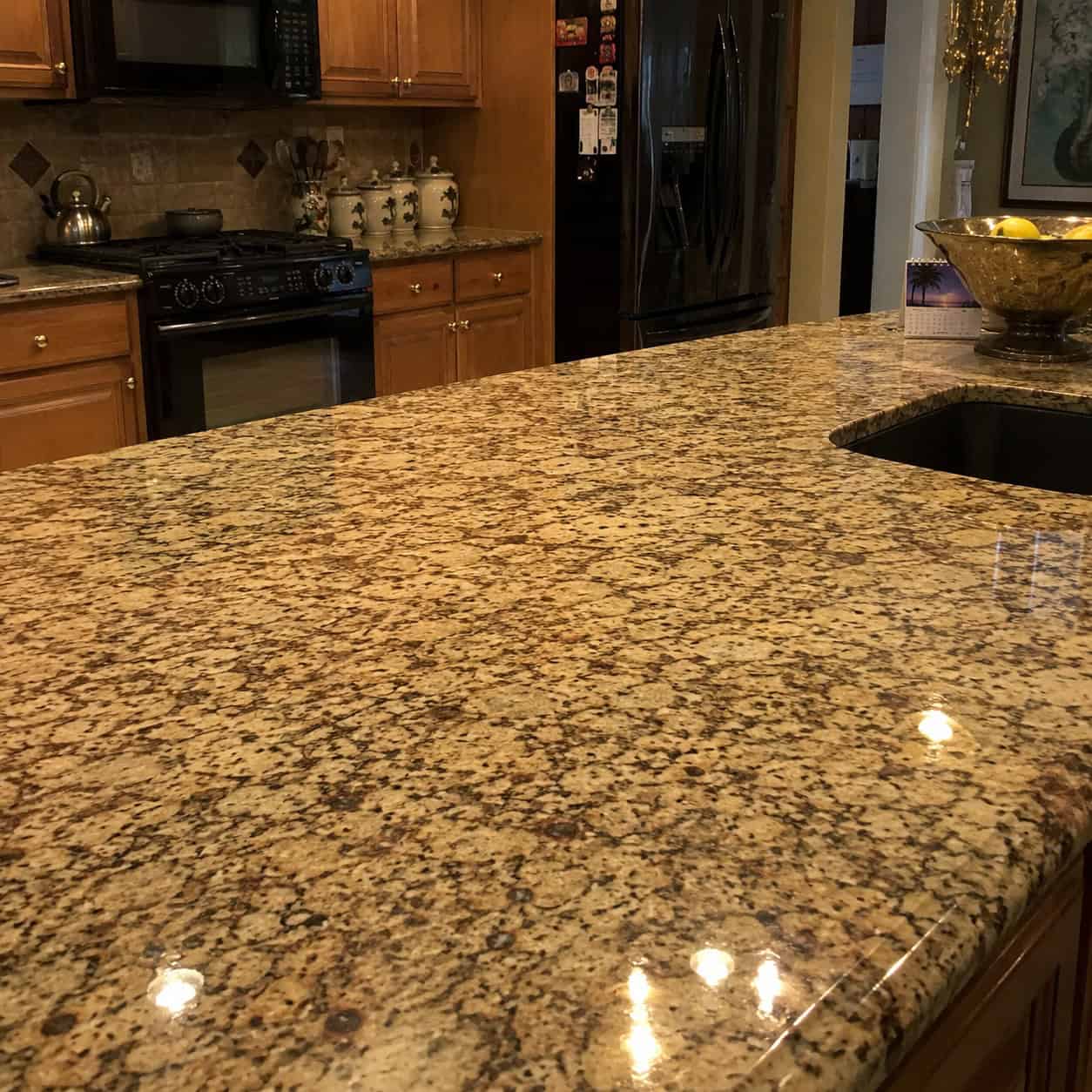 Busy Speckled Granite