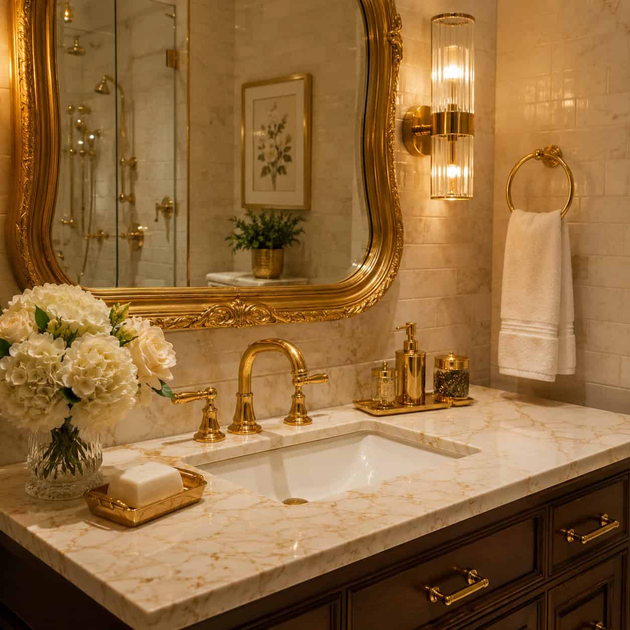 Brushed Brass / Gold-Everything