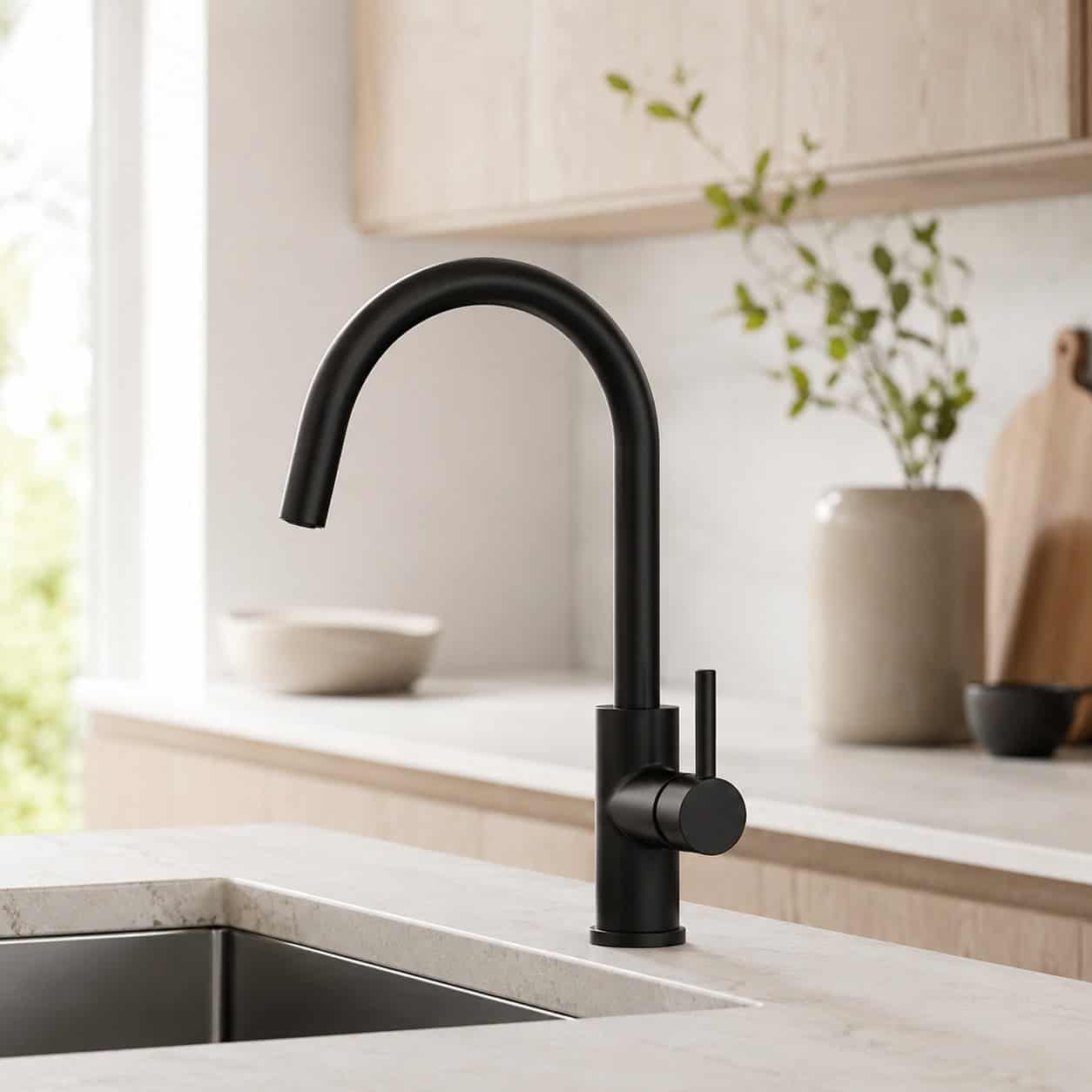 Matte Black Fixtures