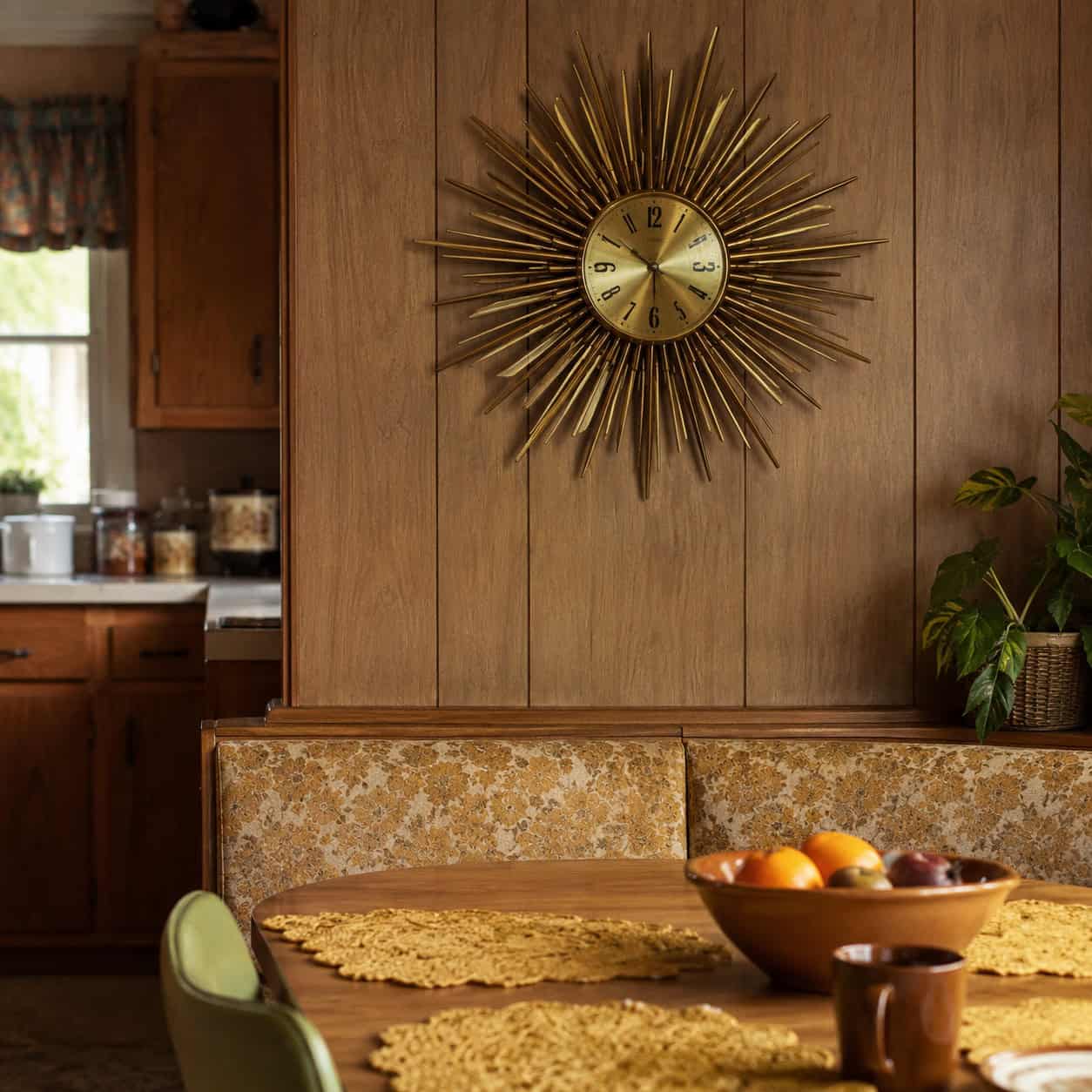 The Sunburst Wall Clock