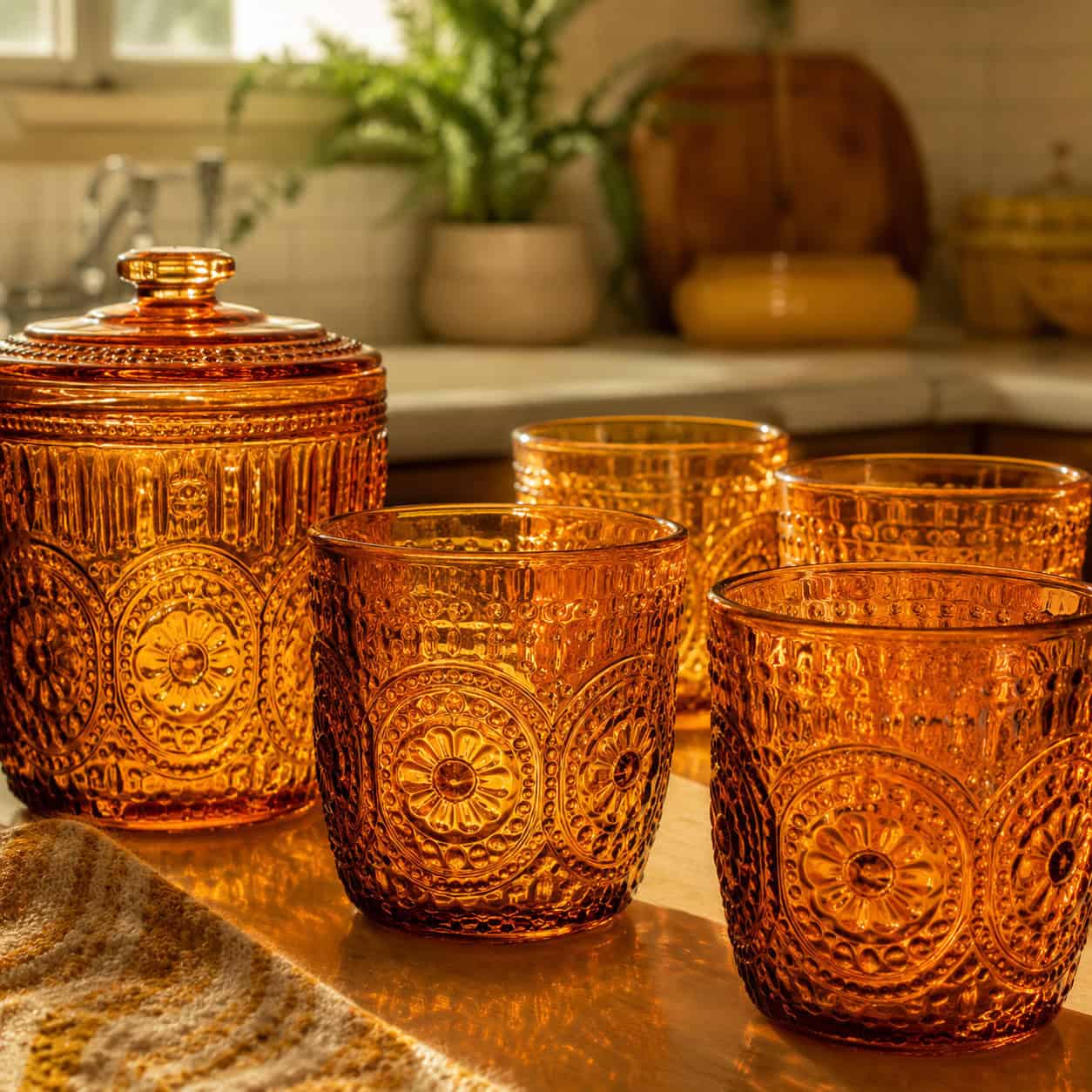 Amber Glassware
