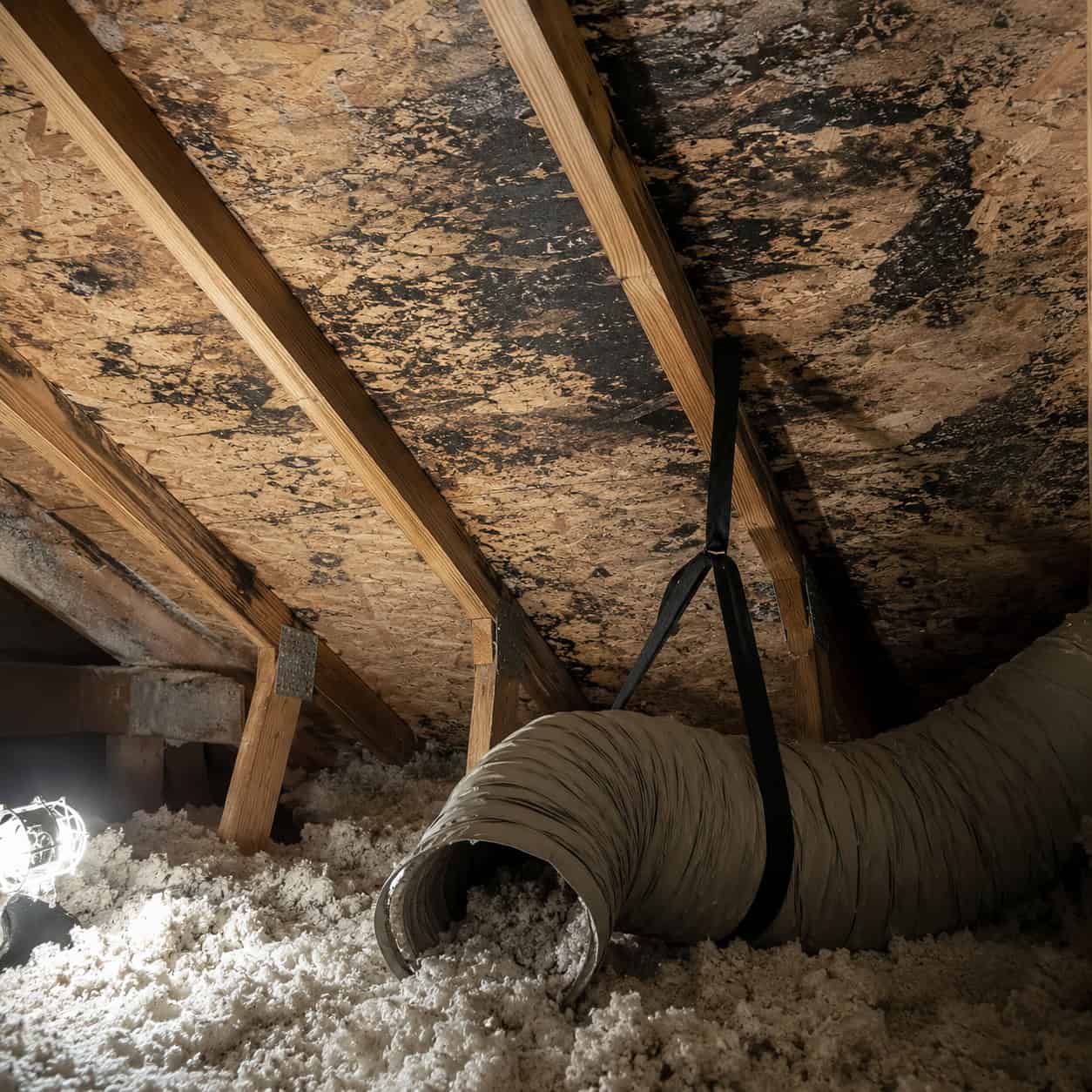 Venting the Fan Into the Attic