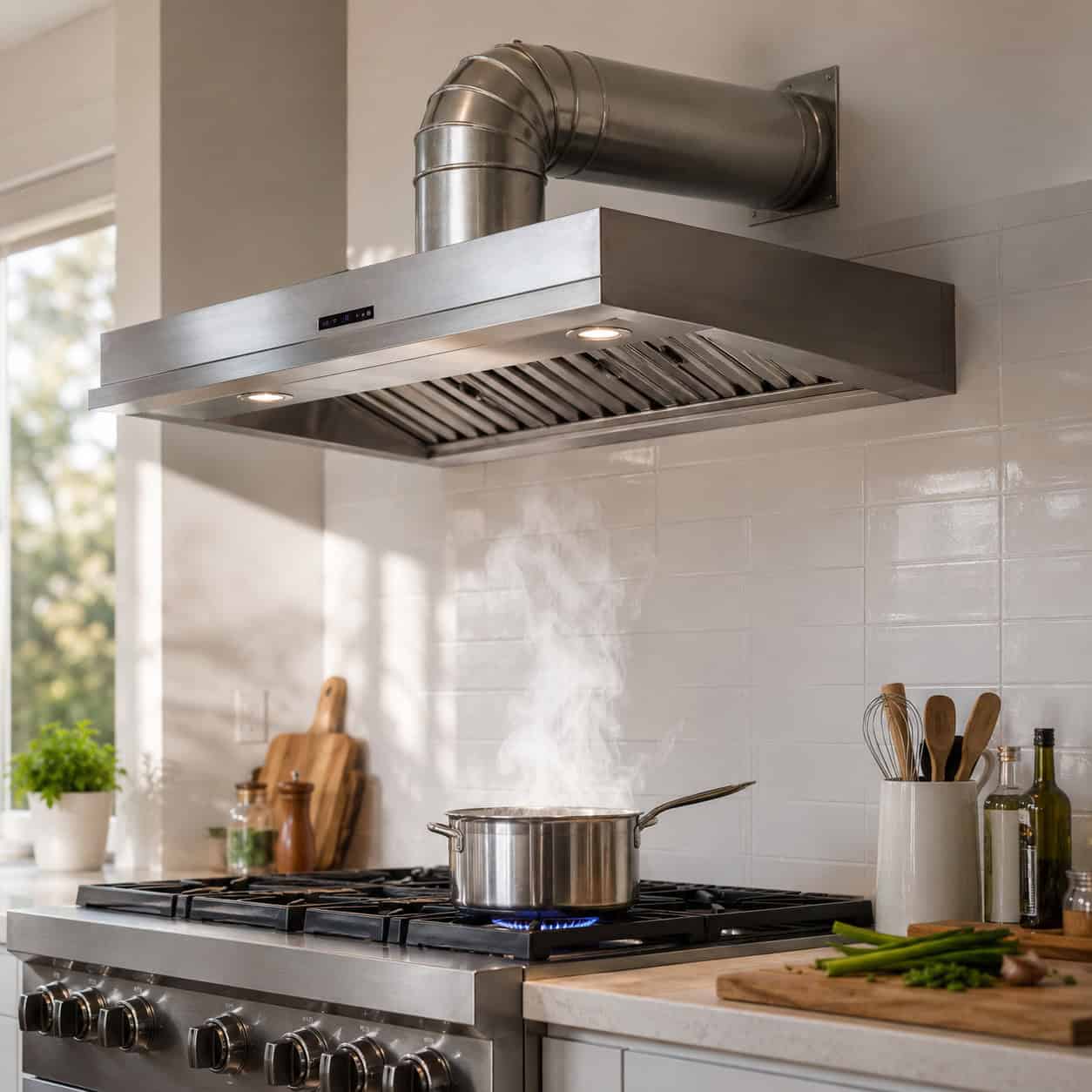 Vent the Range to the Outside — Always
