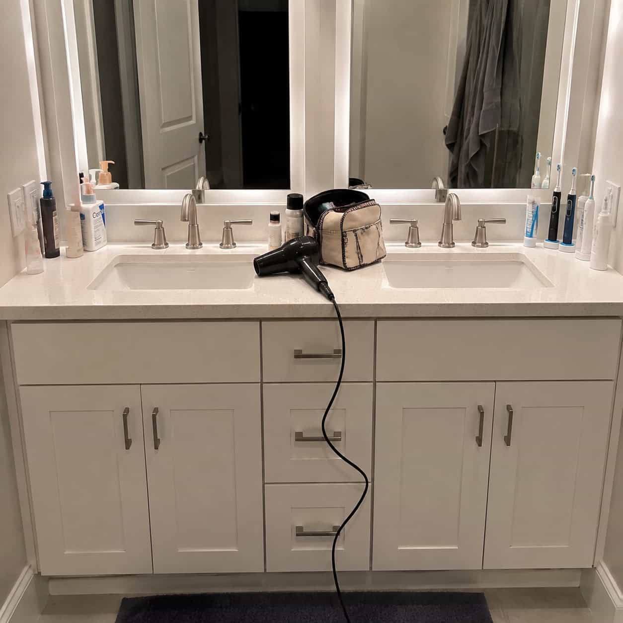 The Double Vanity With Two Sinks