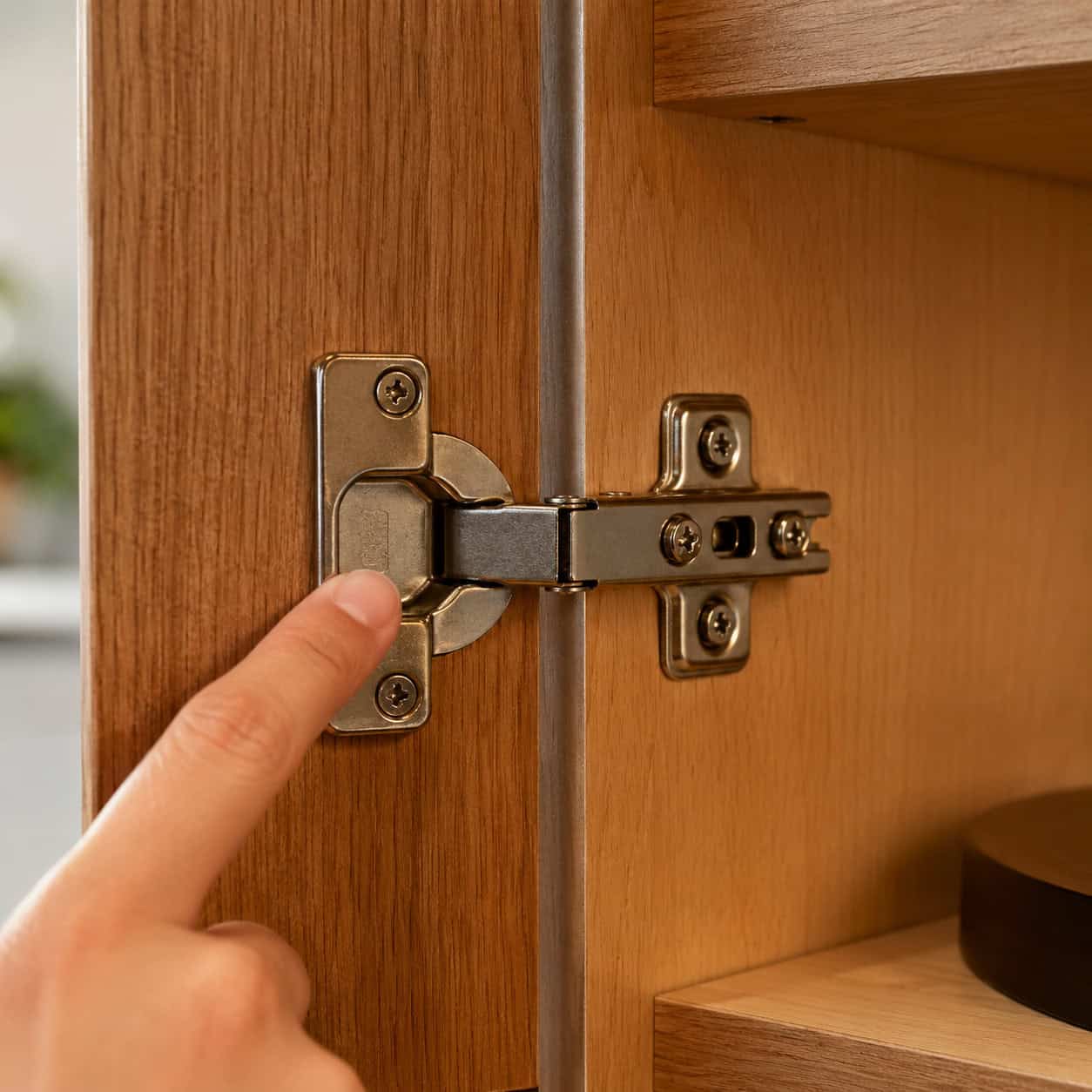 Basic non-soft-close hinges