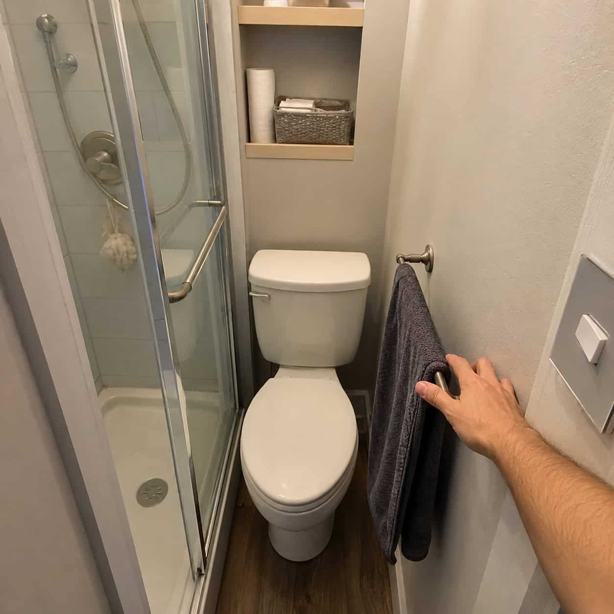 Shrinking the Bathroom Too Small